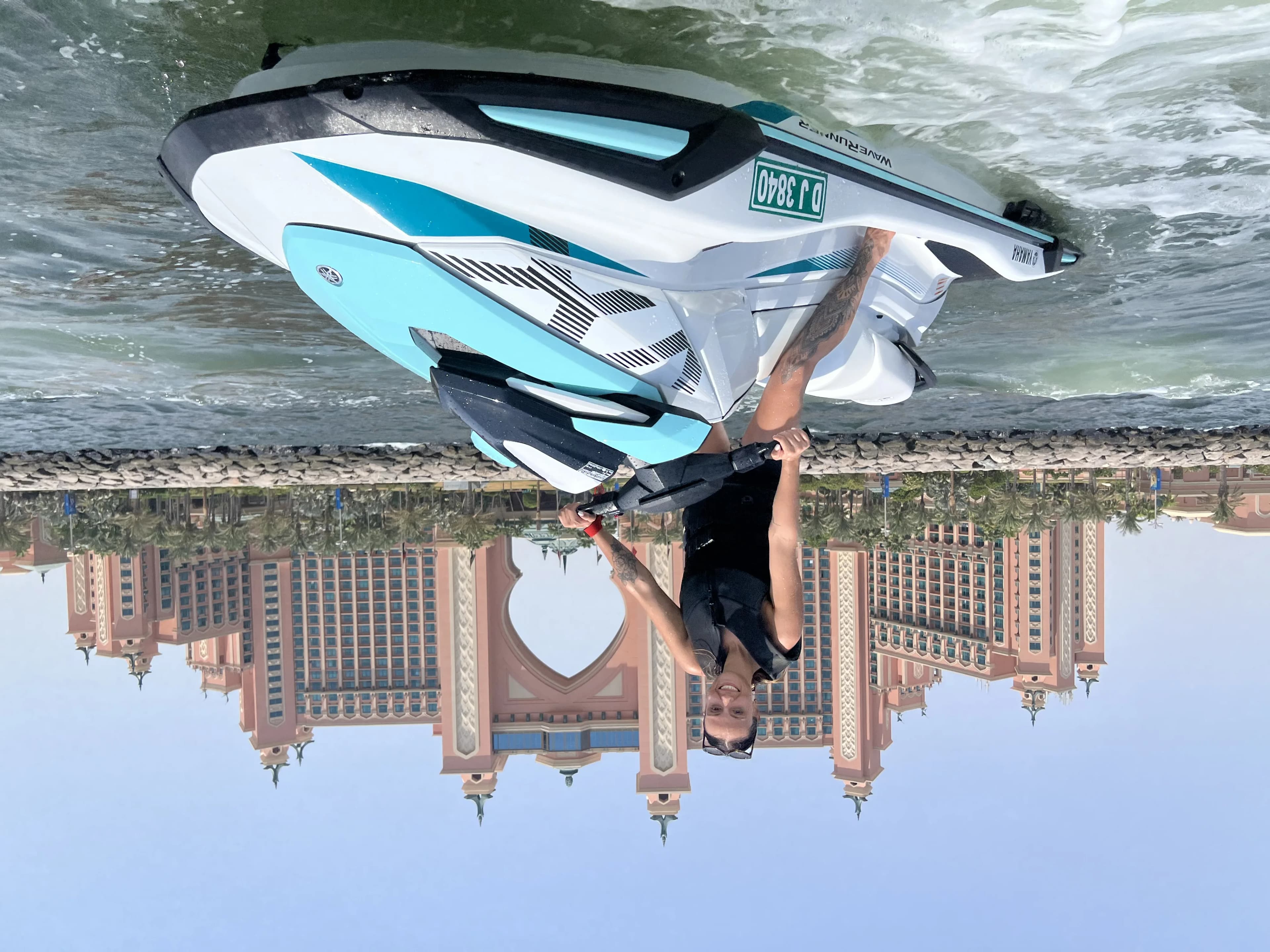 Jet ski Atlantis Hotel Dubai — Palm Jumeirah