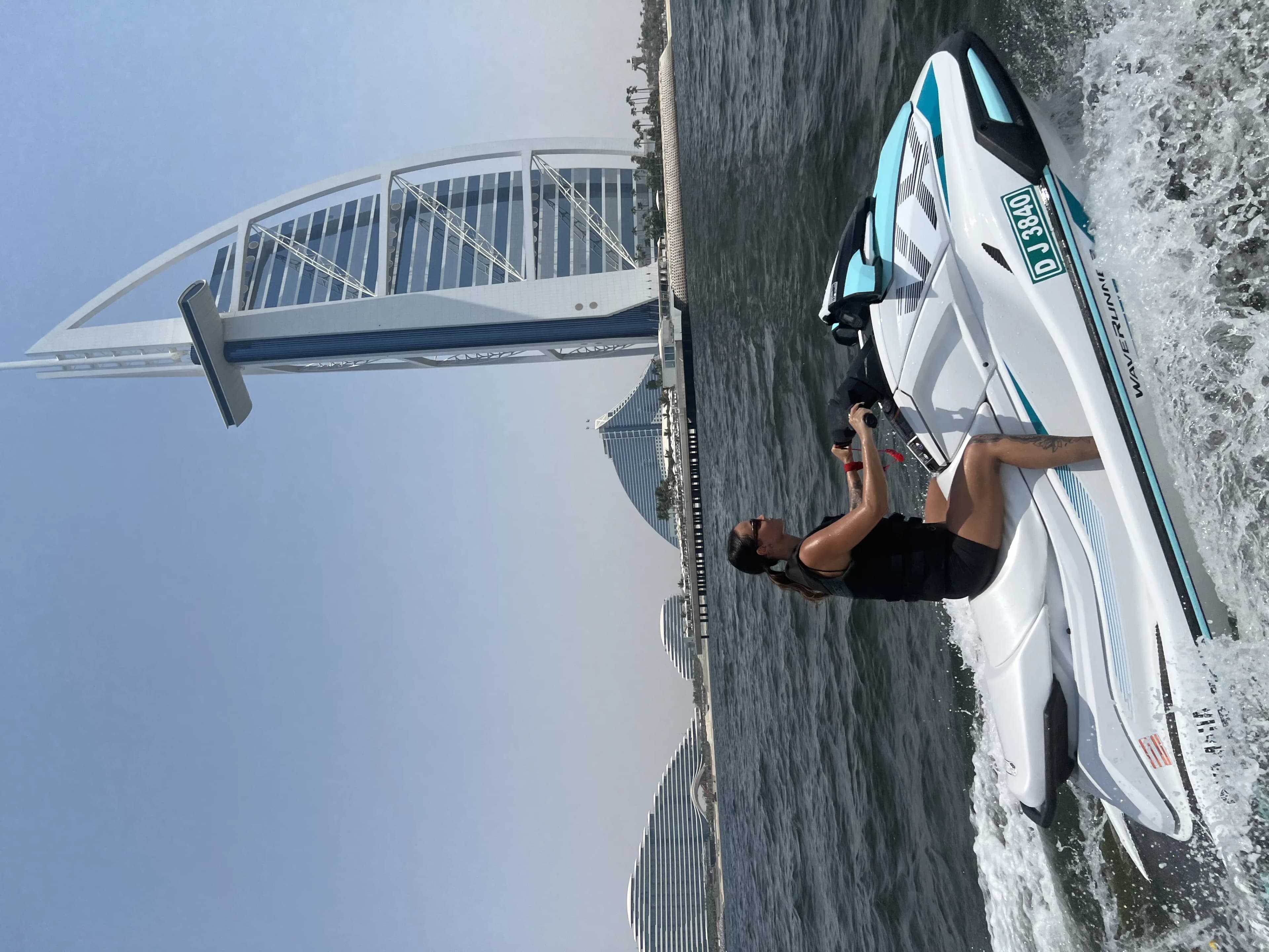Couple jet ski Dubai — tandem WaveRunner ride