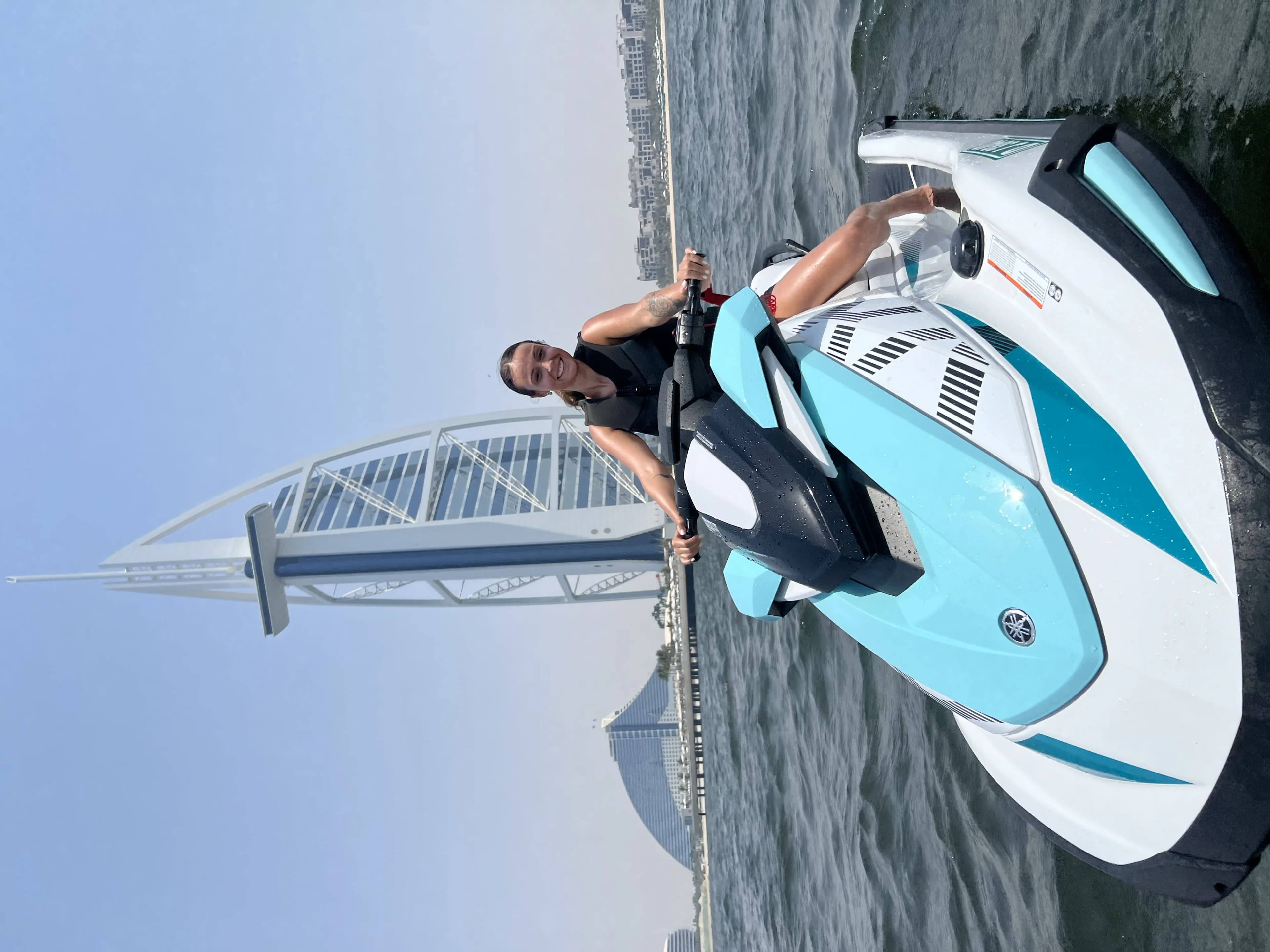 Jet ski Dubai — Yamaha WaveRunner on blue water