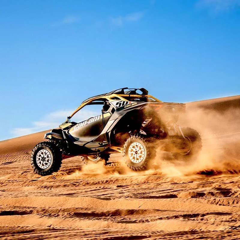 Canam X3 Turbo 4-seat buggy Dubai desert