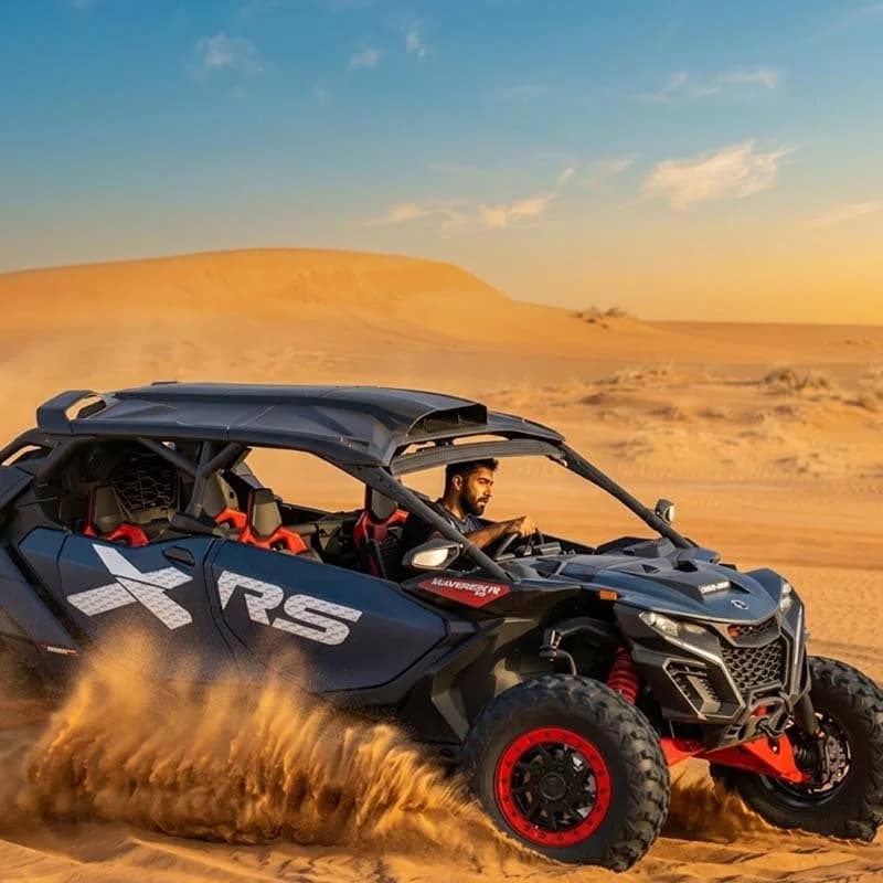 Can-Am X3 Turbo 4-seat Dubai adventure