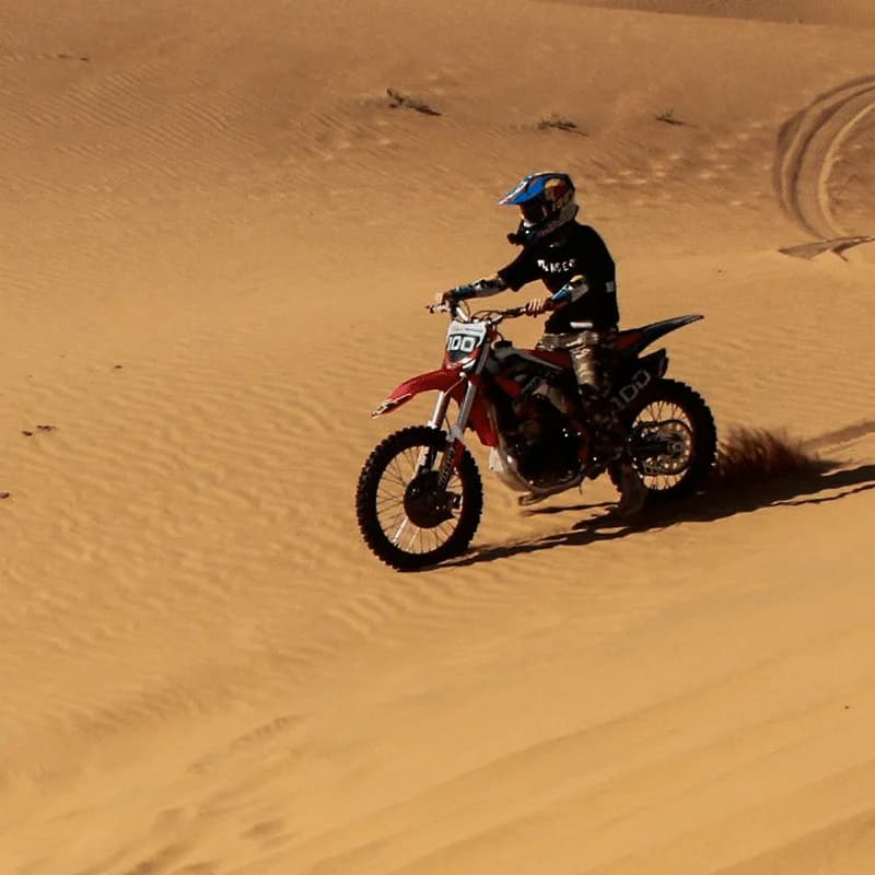 KTM 450 motocross Dubai dunes