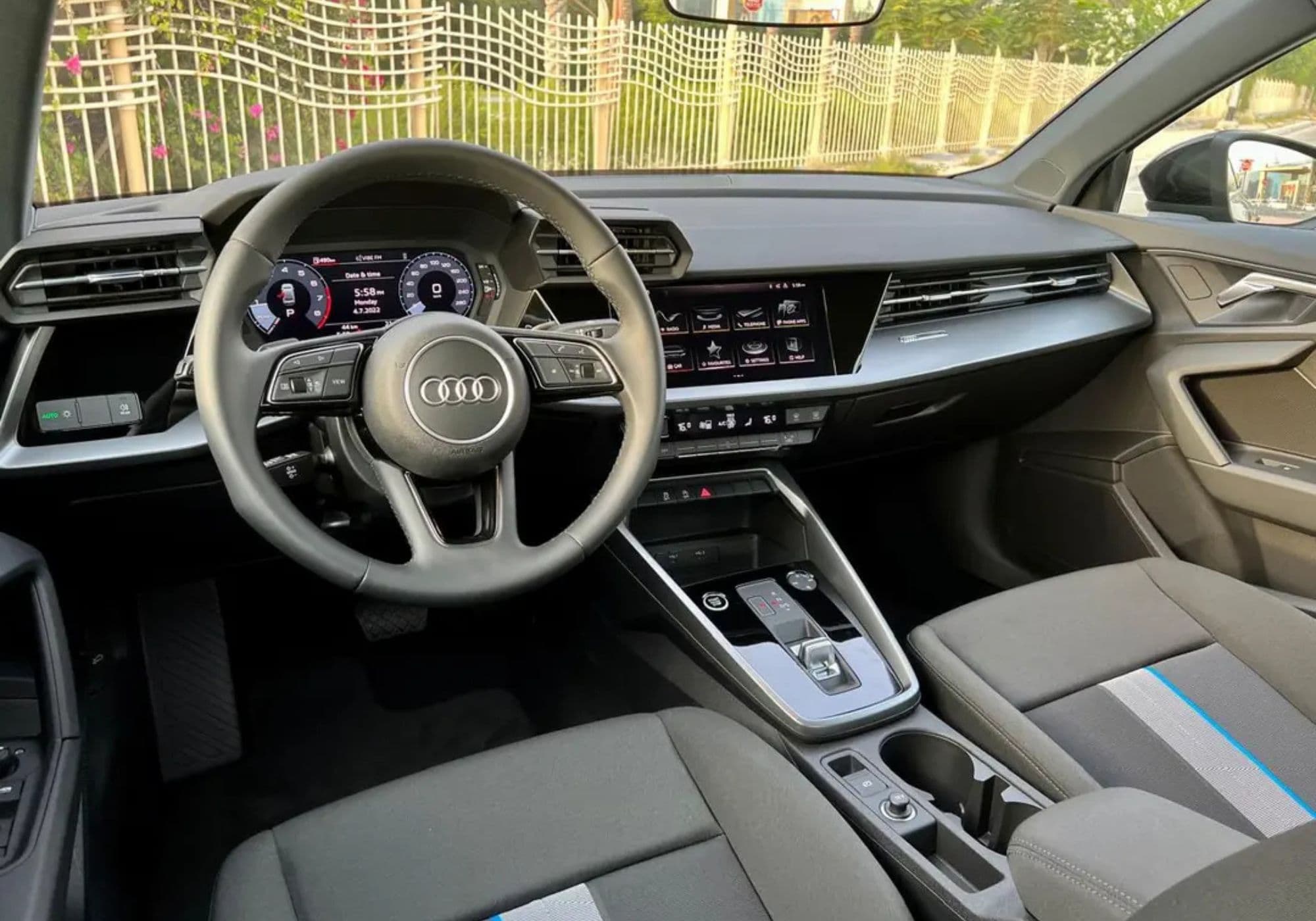 AUdi A3 2023 rental Dubai