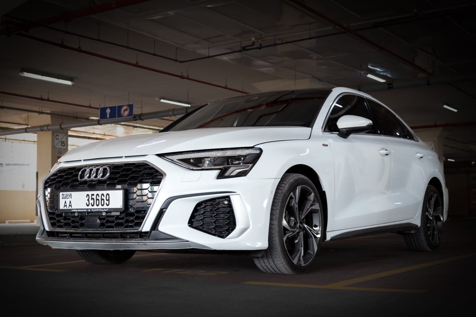 AUdi A3 Sline 2023 rental Dubai