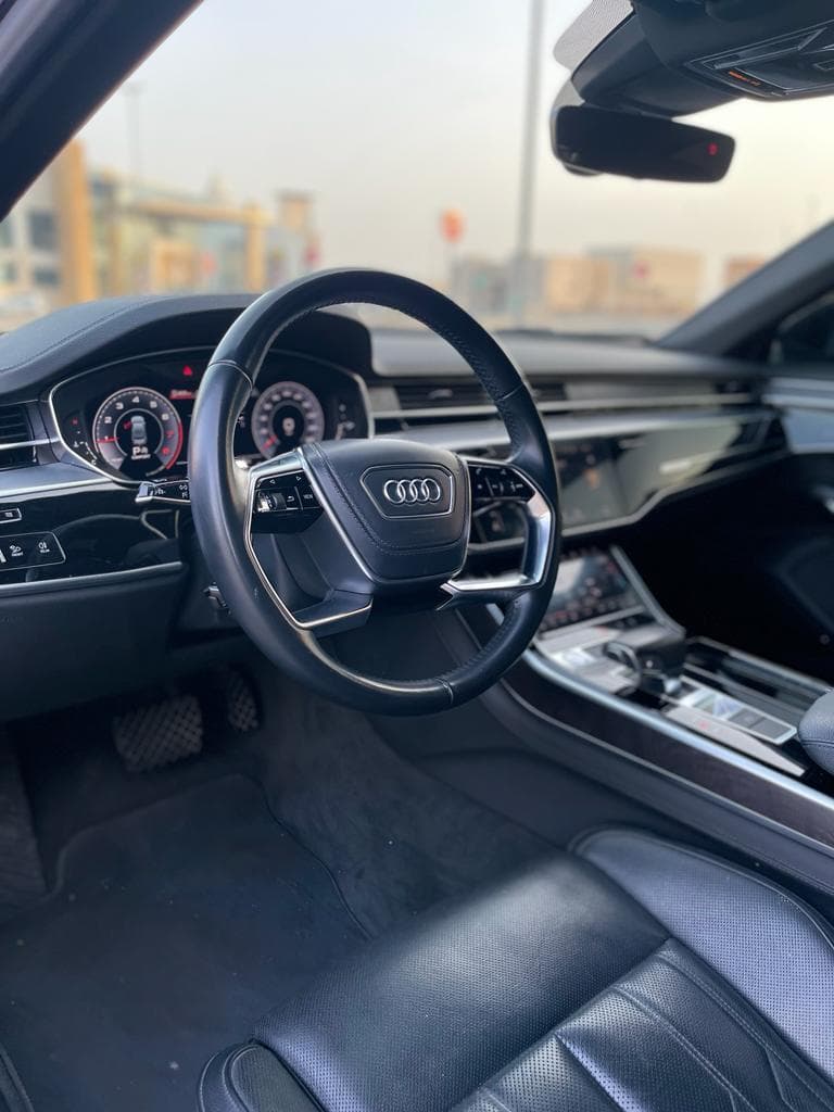 AUdi A8 2019 rental Dubai