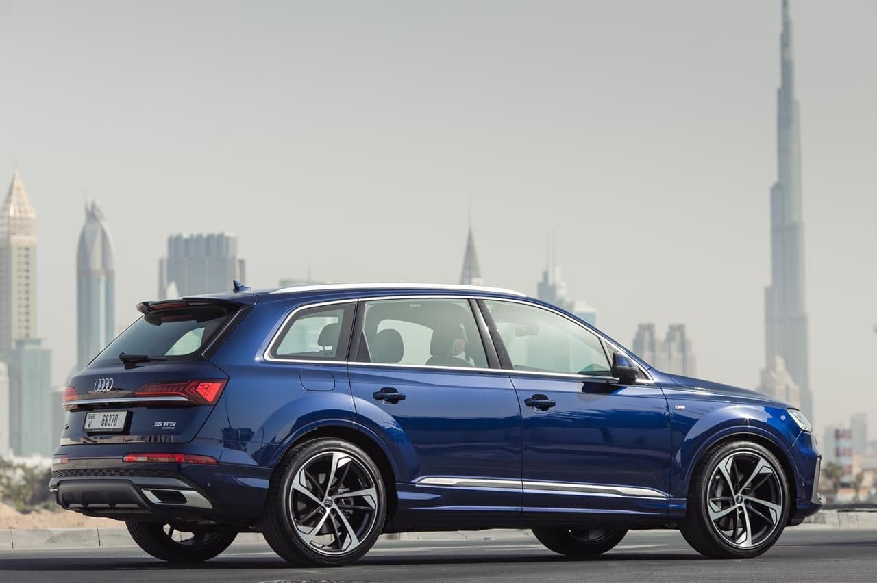 AUdi Q7 2021 rental Dubai