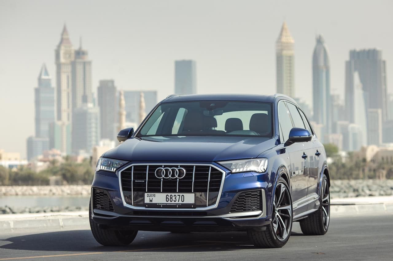AUdi Q7 2021 rental Dubai