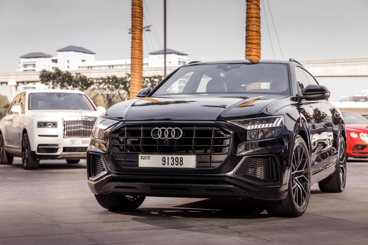 AUdi Q8 2021 rental Dubai