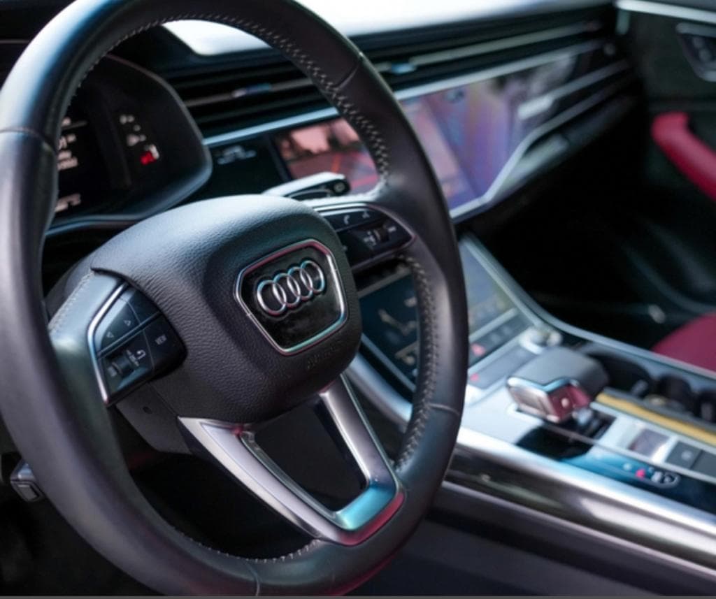 AUdi Q8 S Line Kit 2021 rental Dubai