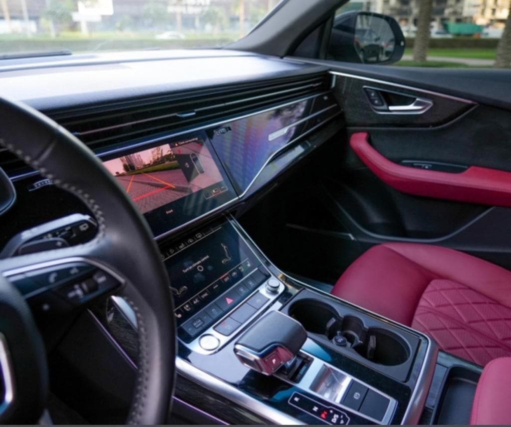 AUdi Q8 S Line Kit 2021 rental Dubai
