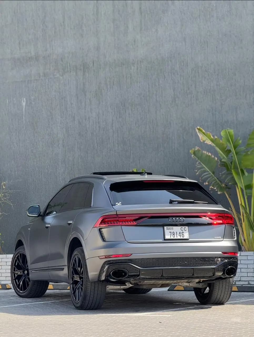 AUdi Q8 S Line Kit 2023 rental Dubai
