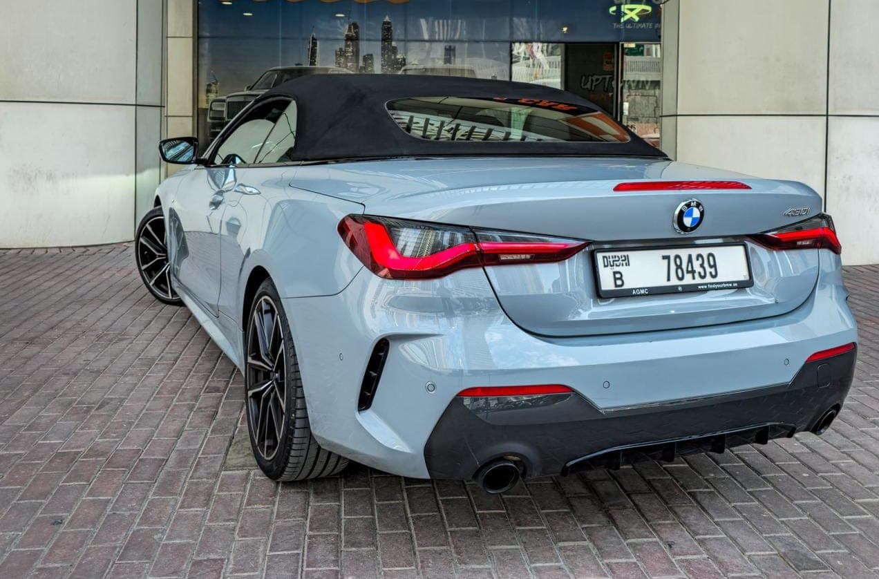 BMW 430i Convertible 2024 rental Dubai