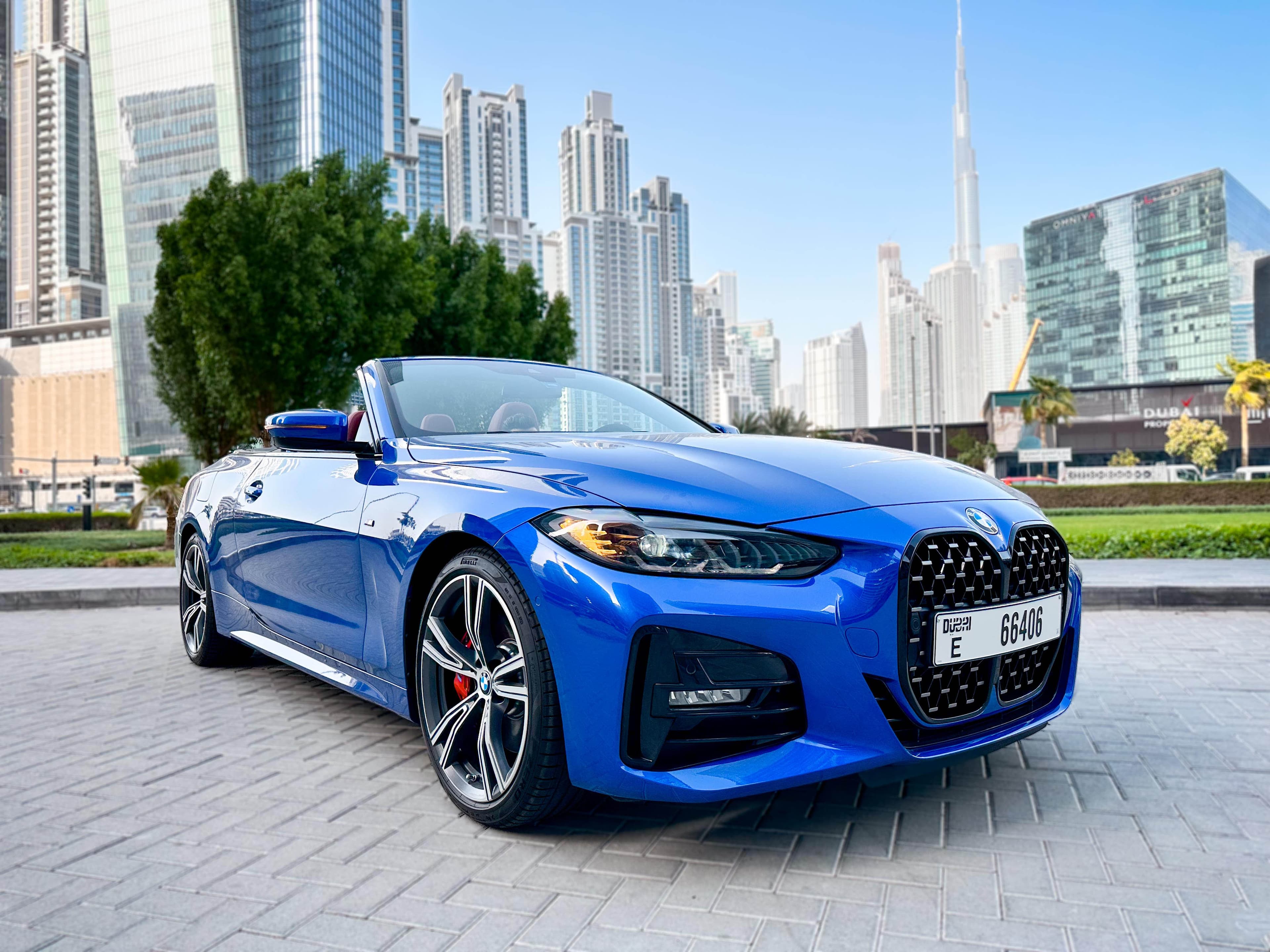 BMW 430i M-Kit Convertible 2024 rental Dubai