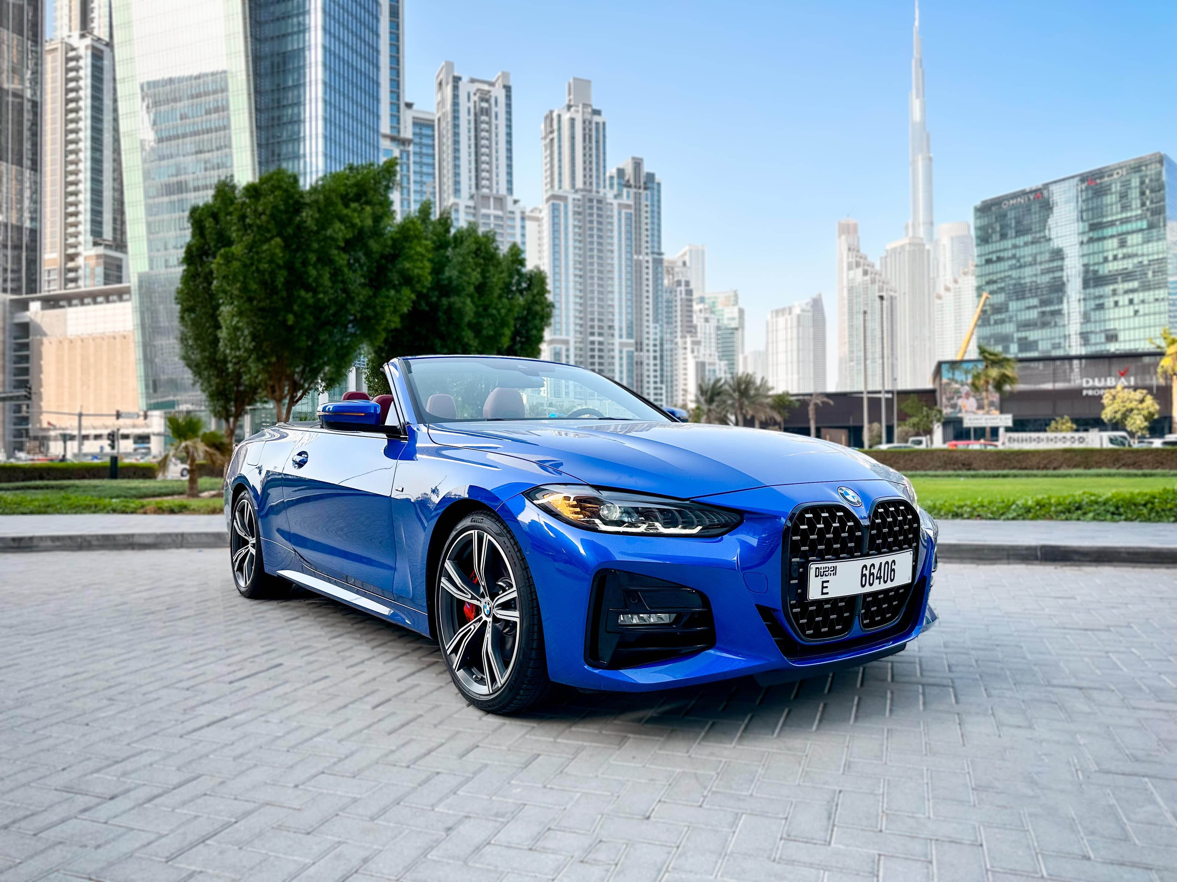BMW 430i M-Kit Convertible 2024 rental Dubai