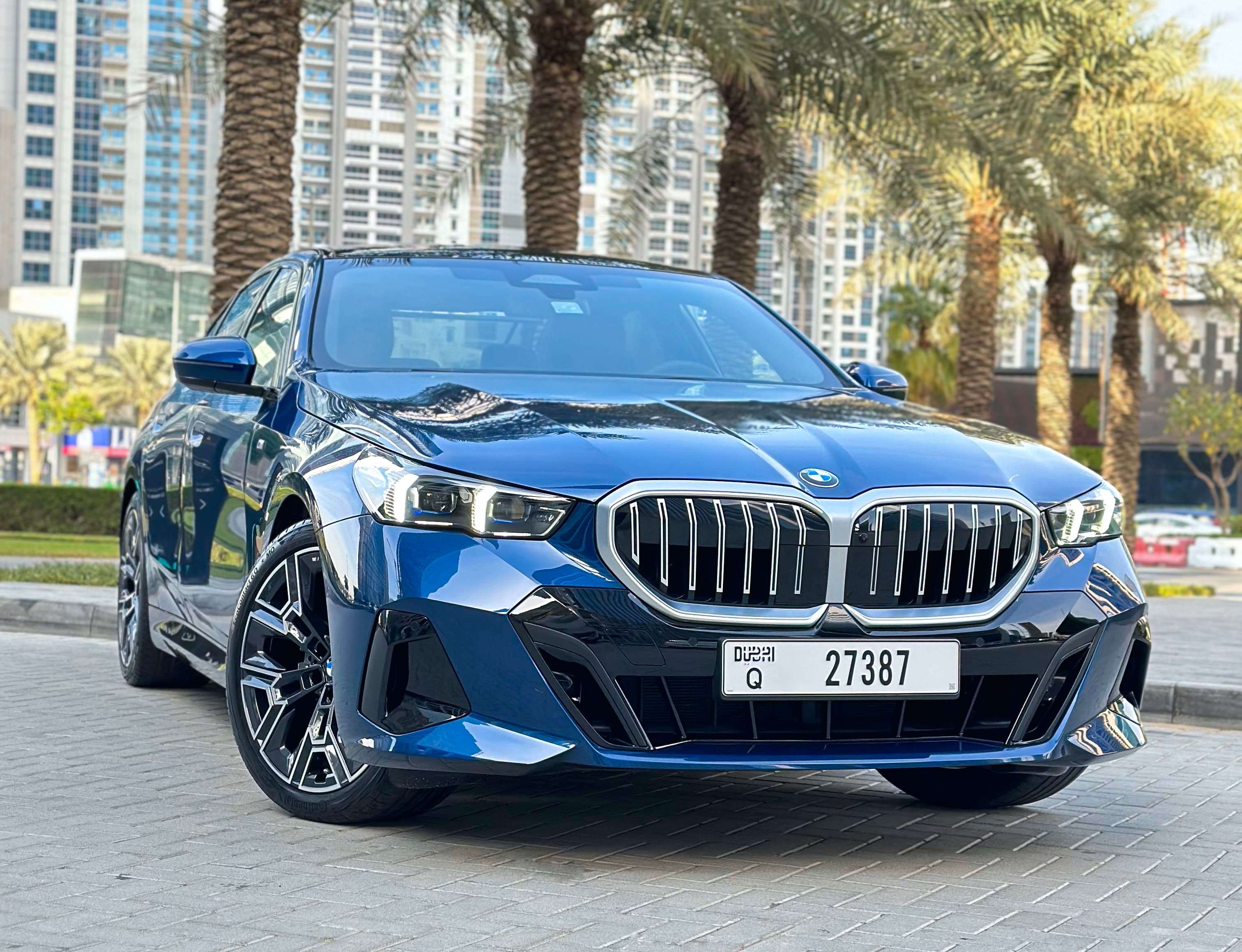 BMW 520i M-Kit 2024 rental Dubai