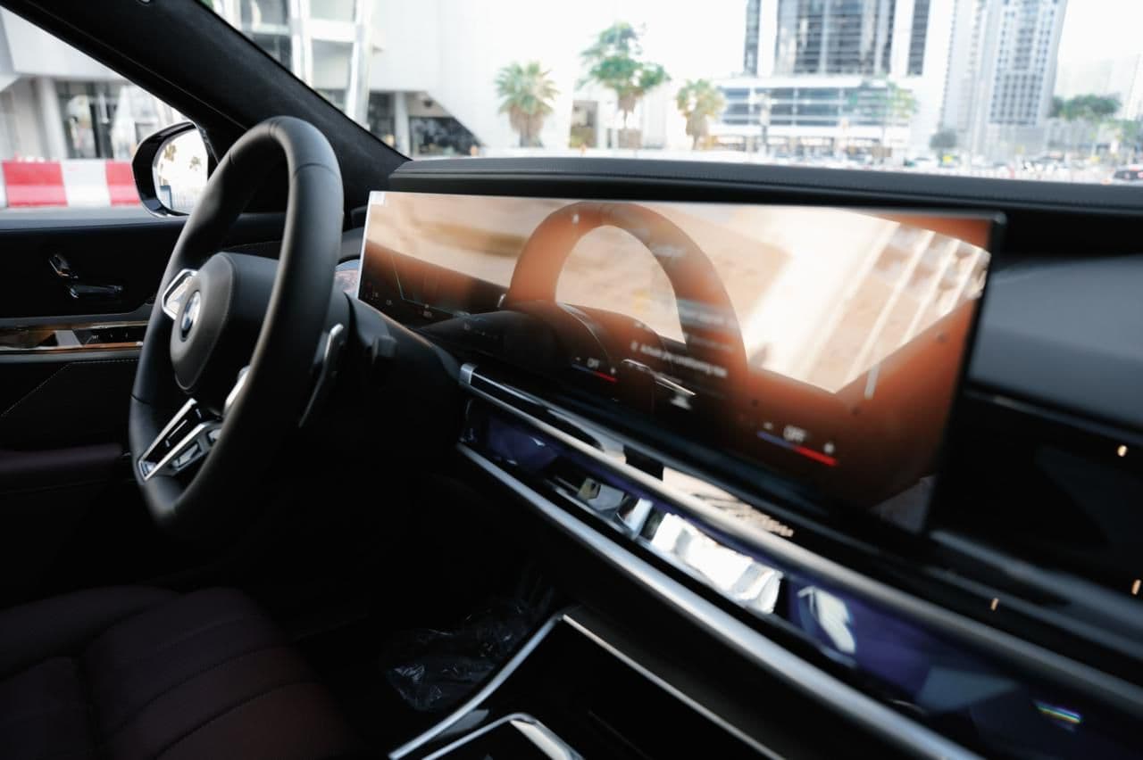 BMW 735i 2024 rental Dubai