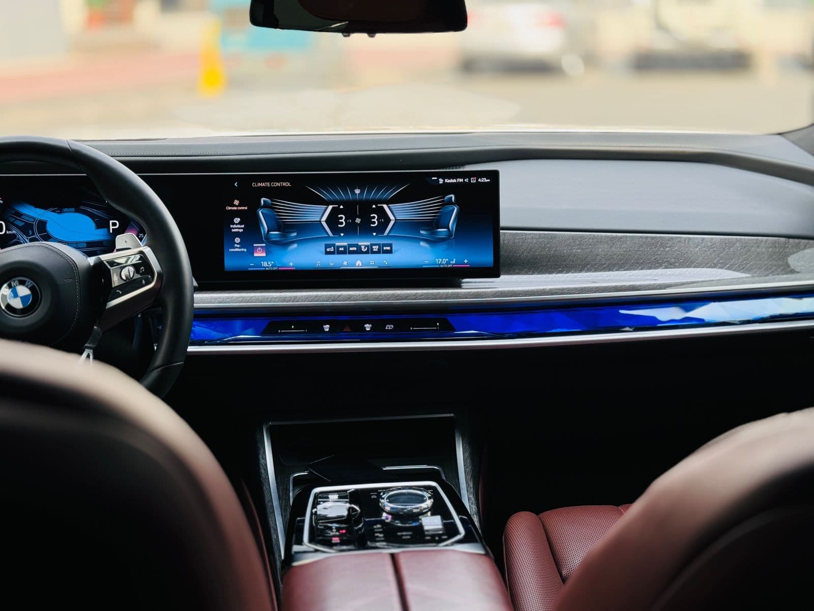 BMW 735i 2024 rental Dubai