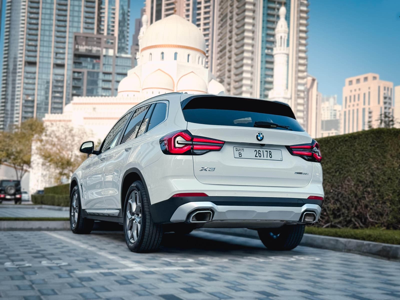 BMW X3 2024 rental Dubai