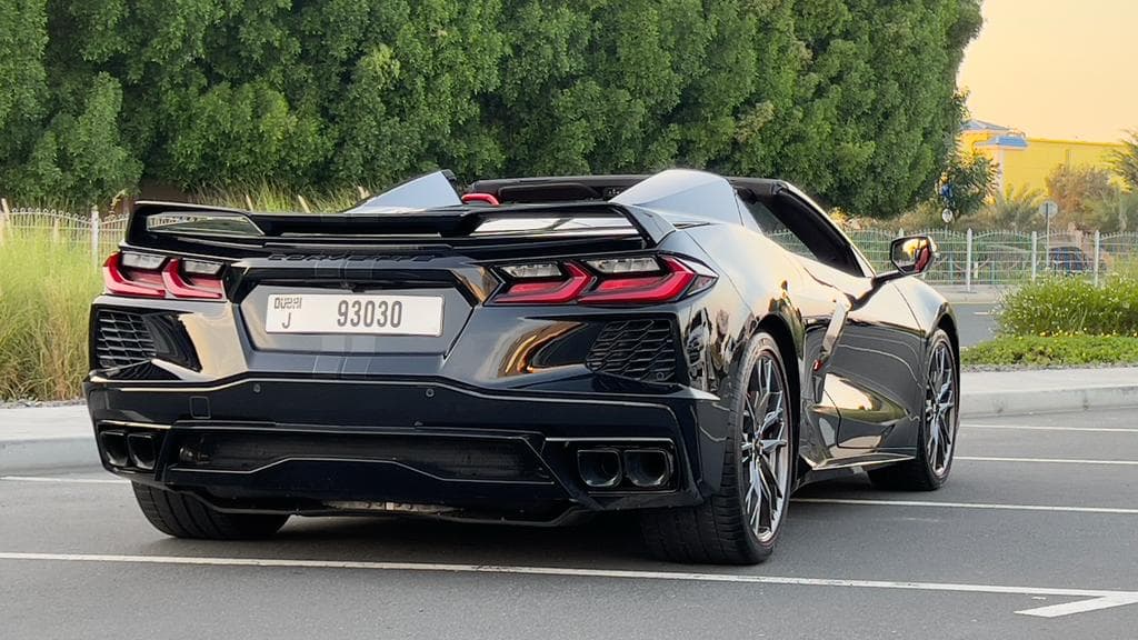 CHevrolet Corvette 2025 rental Dubai