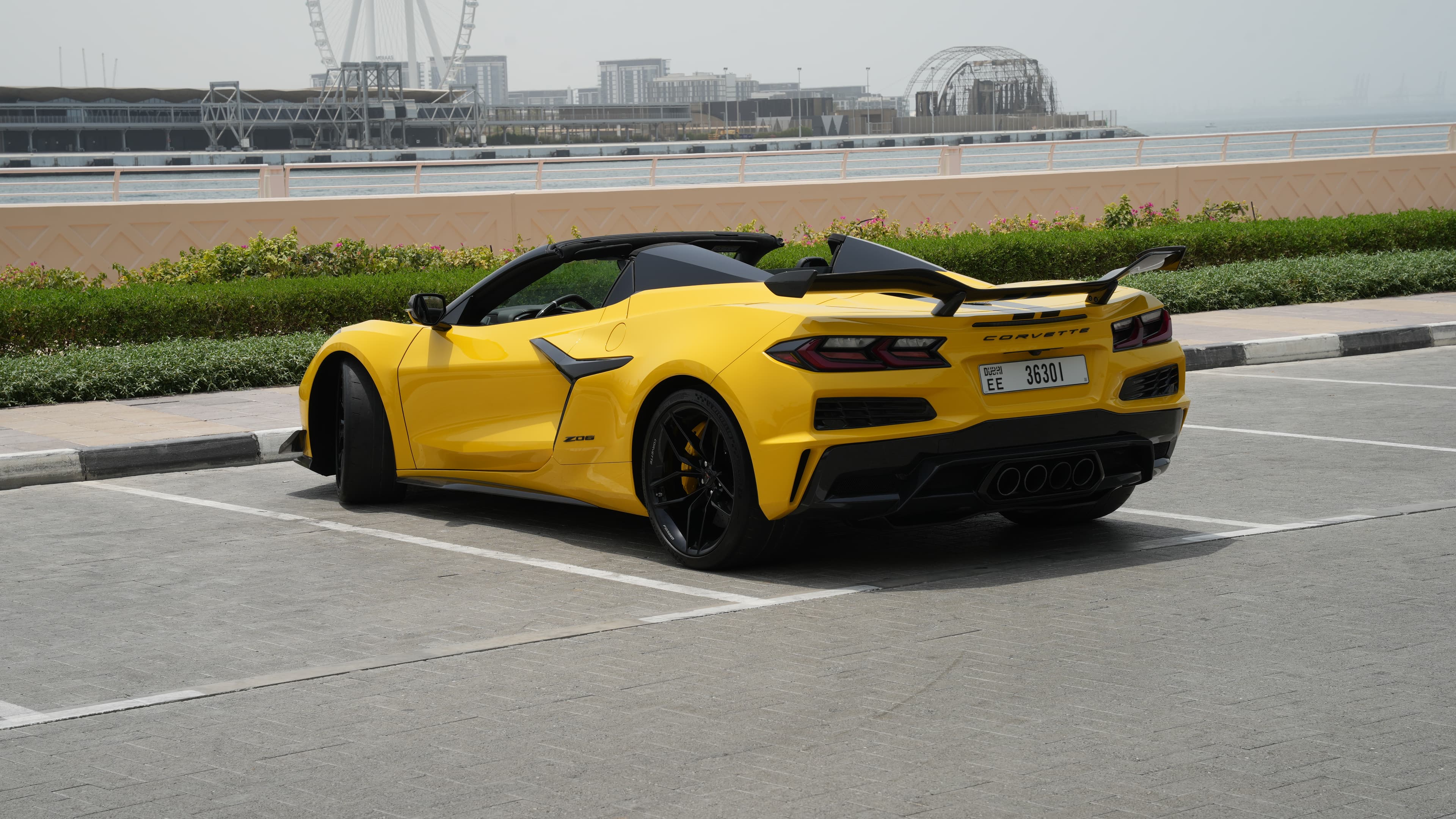 CHevrolet Corvette Z06 2025 rental Dubai