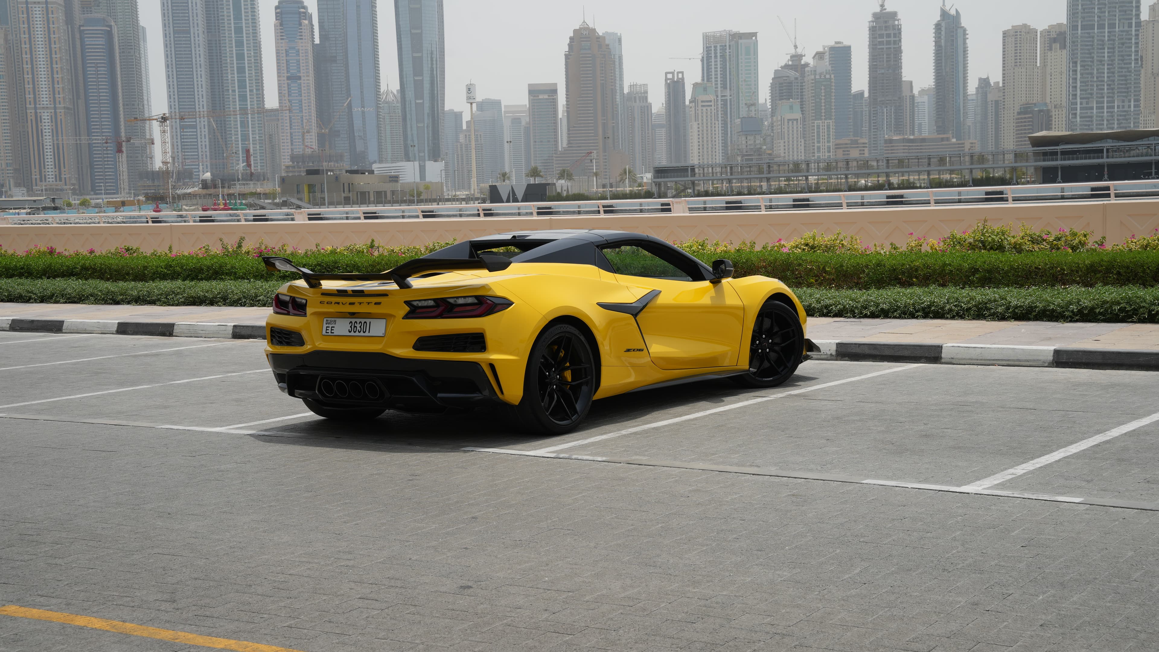 CHevrolet Corvette Z06 2025 rental Dubai