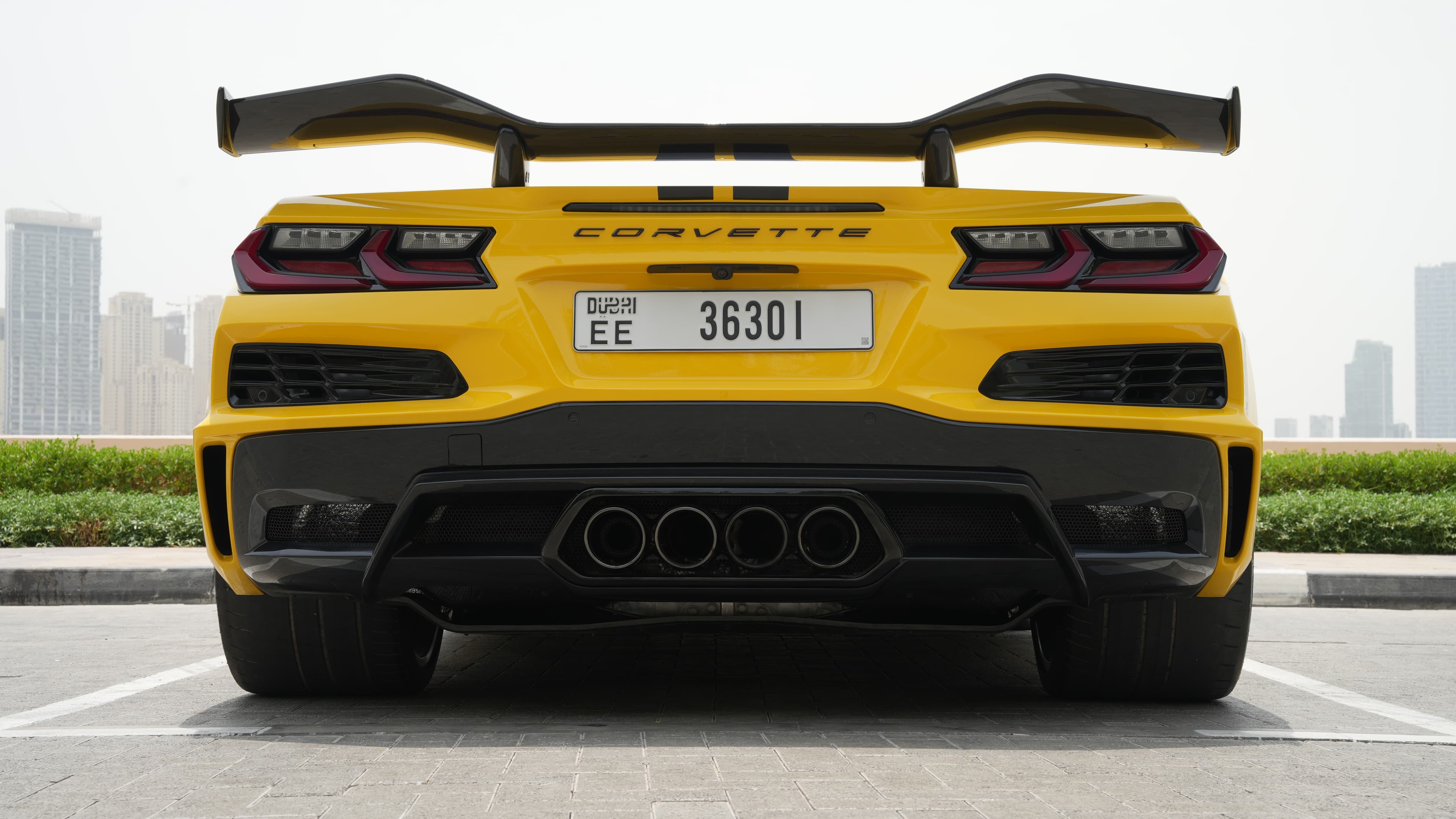 CHevrolet Corvette Z06 2025 rental Dubai