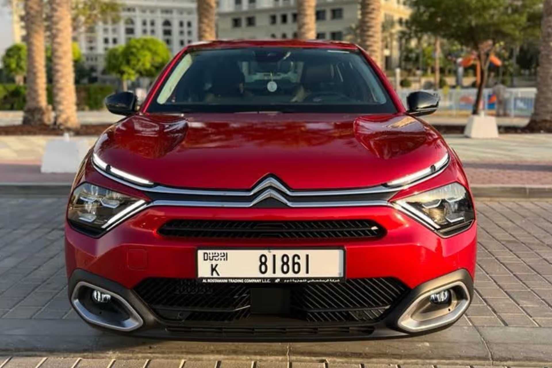 CItroen C4X 2025 rental Dubai
