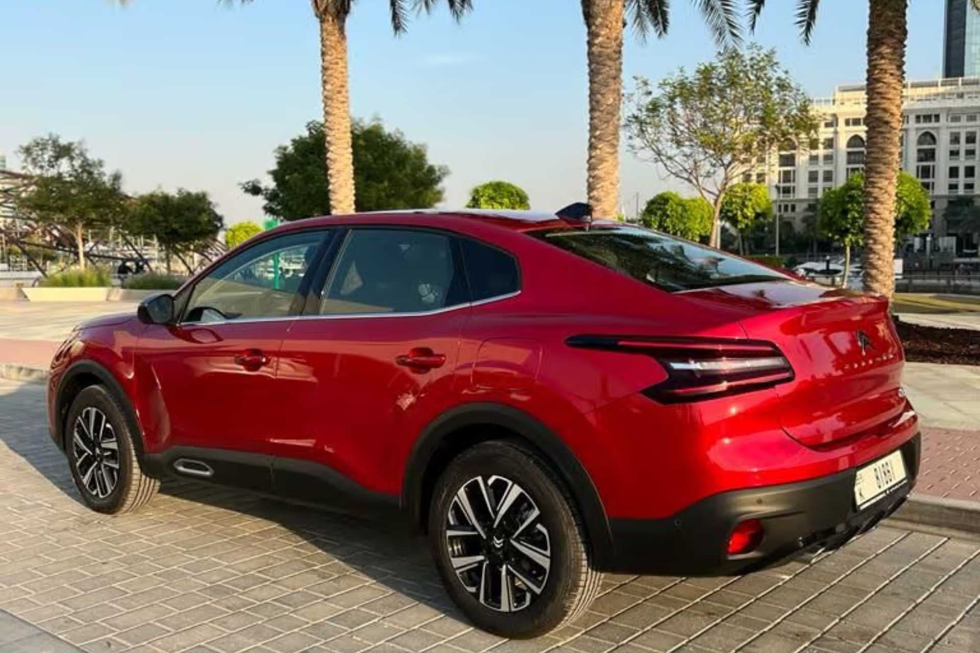 CItroen C4X 2025 rental Dubai