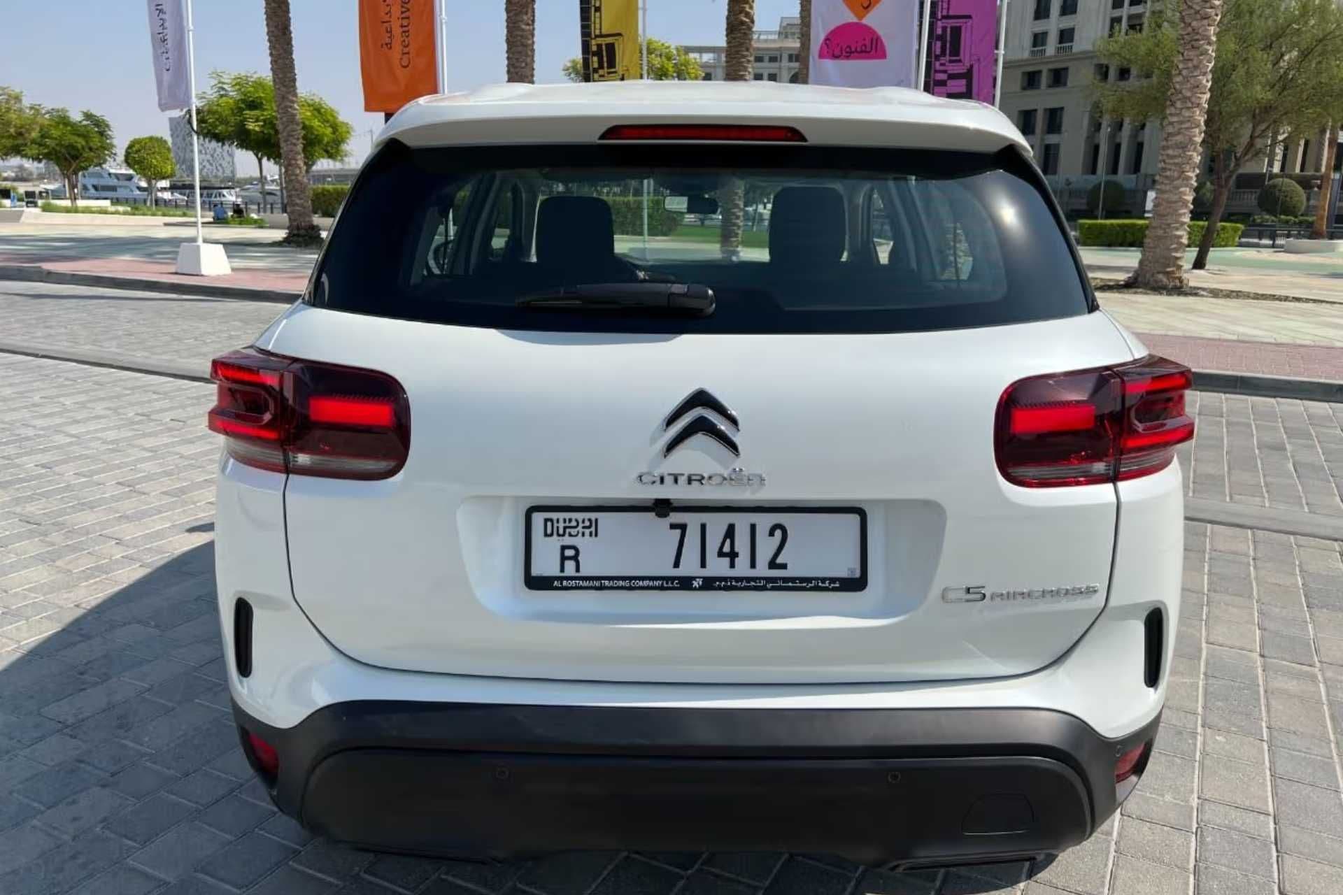 CItroen C5 2023 rental Dubai