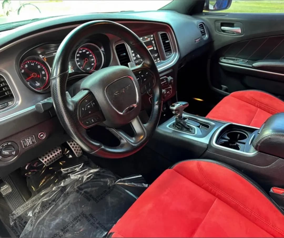 DOdge CHARGER () ORANGE/BLACK 2020 rental Dubai