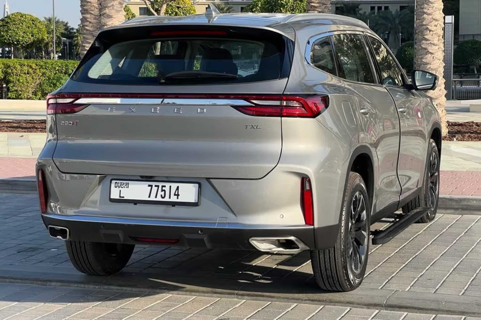 Exeed TXL 2024 rental Dubai