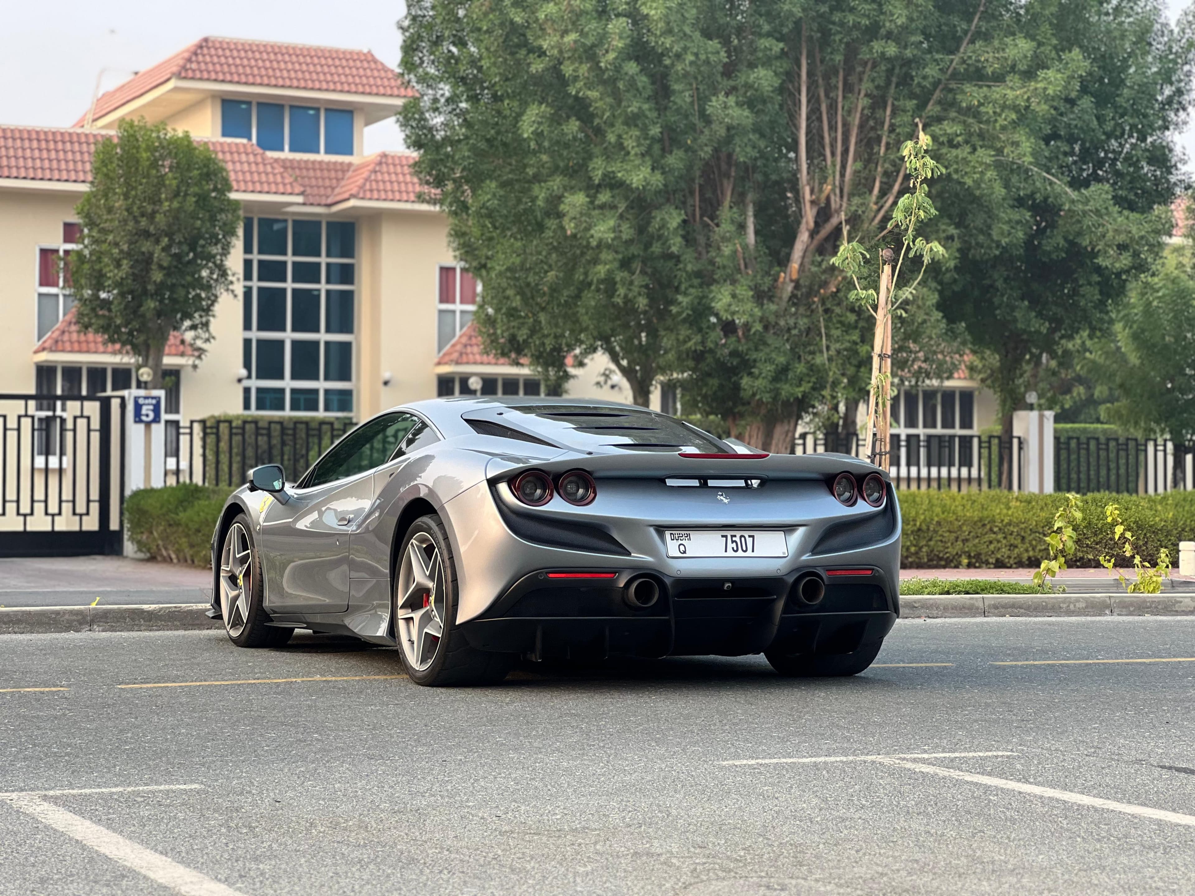 FErrari F8 Tributo 2022 rental Dubai