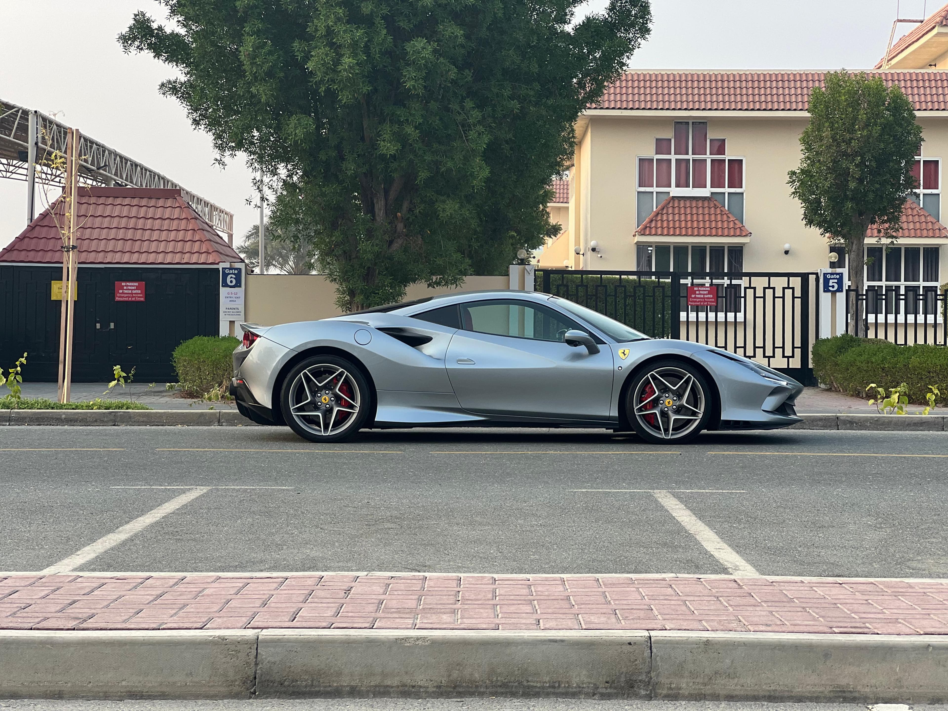 FErrari F8 Tributo 2022 rental Dubai