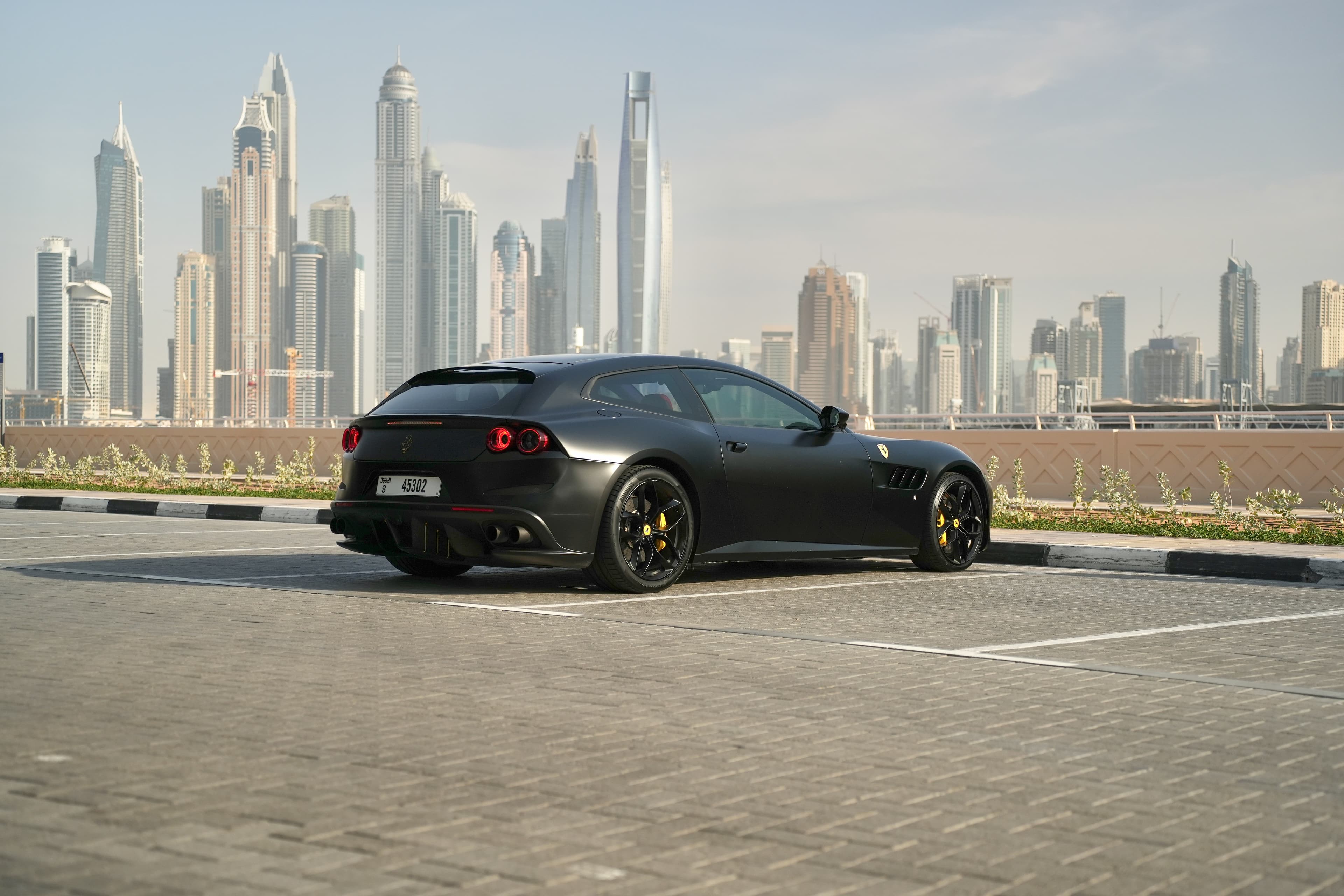 FErrari GTC4Lusso 2024 rental Dubai