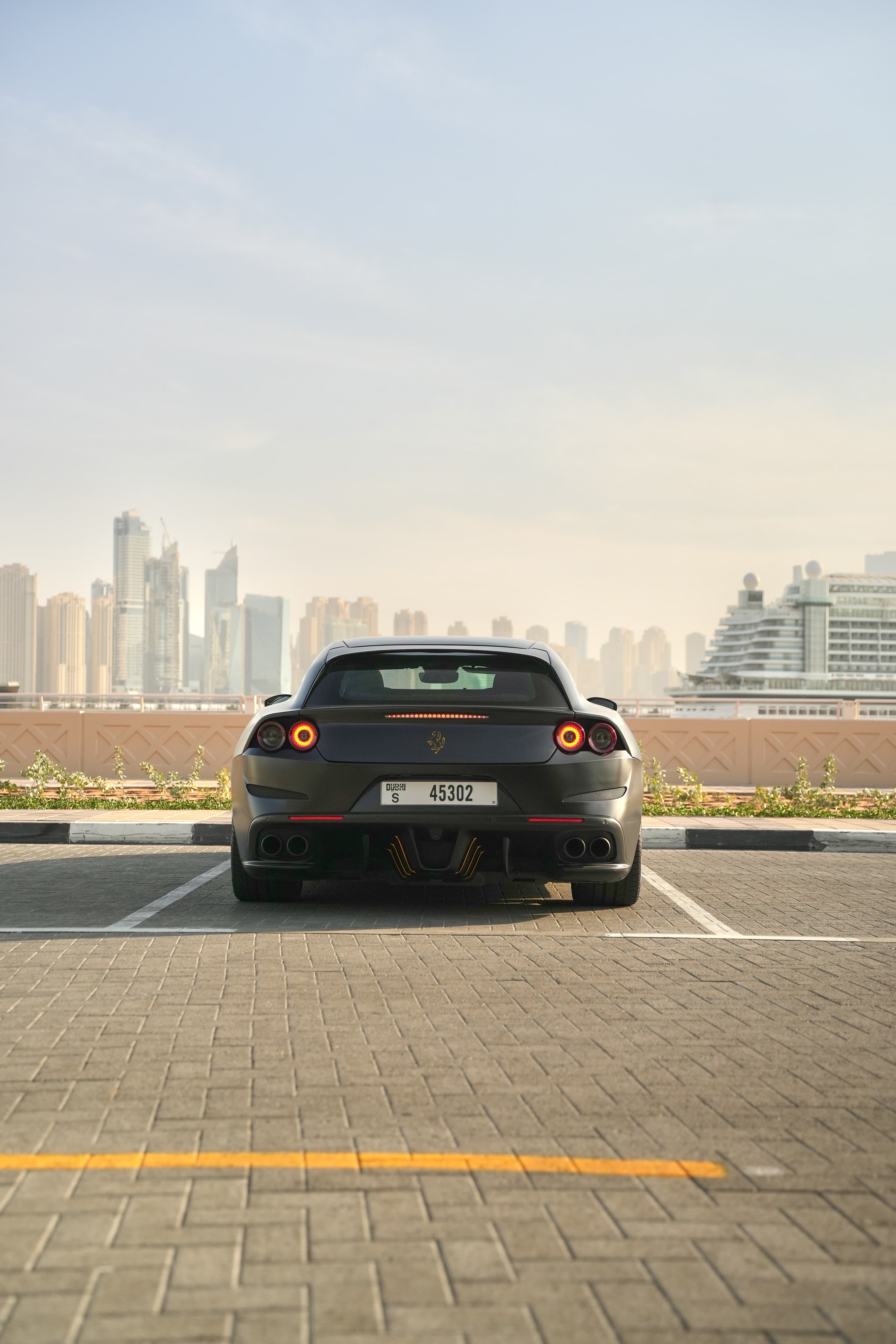 FErrari GTC4Lusso 2024 rental Dubai