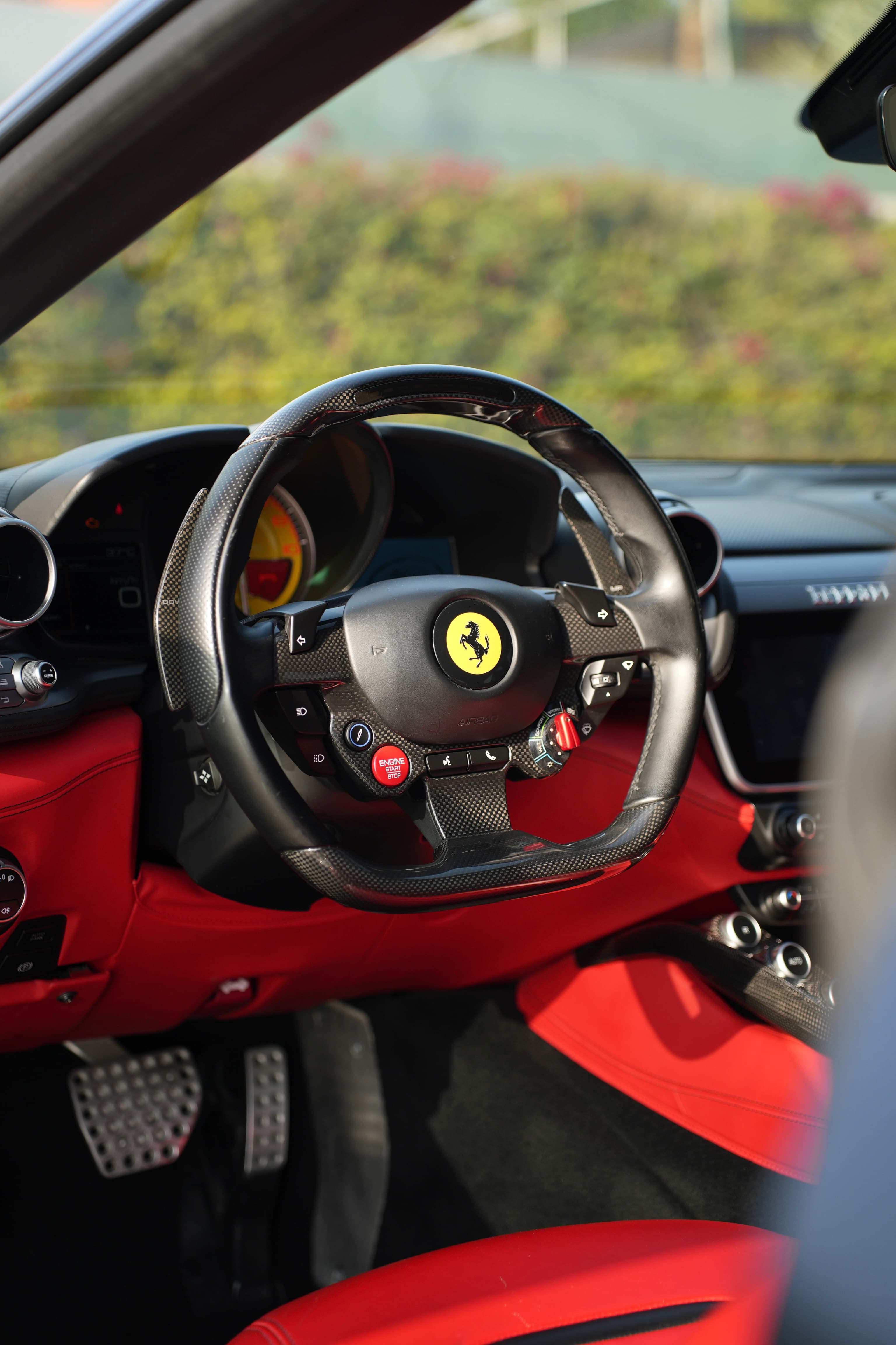 FErrari GTC4Lusso 2024 rental Dubai