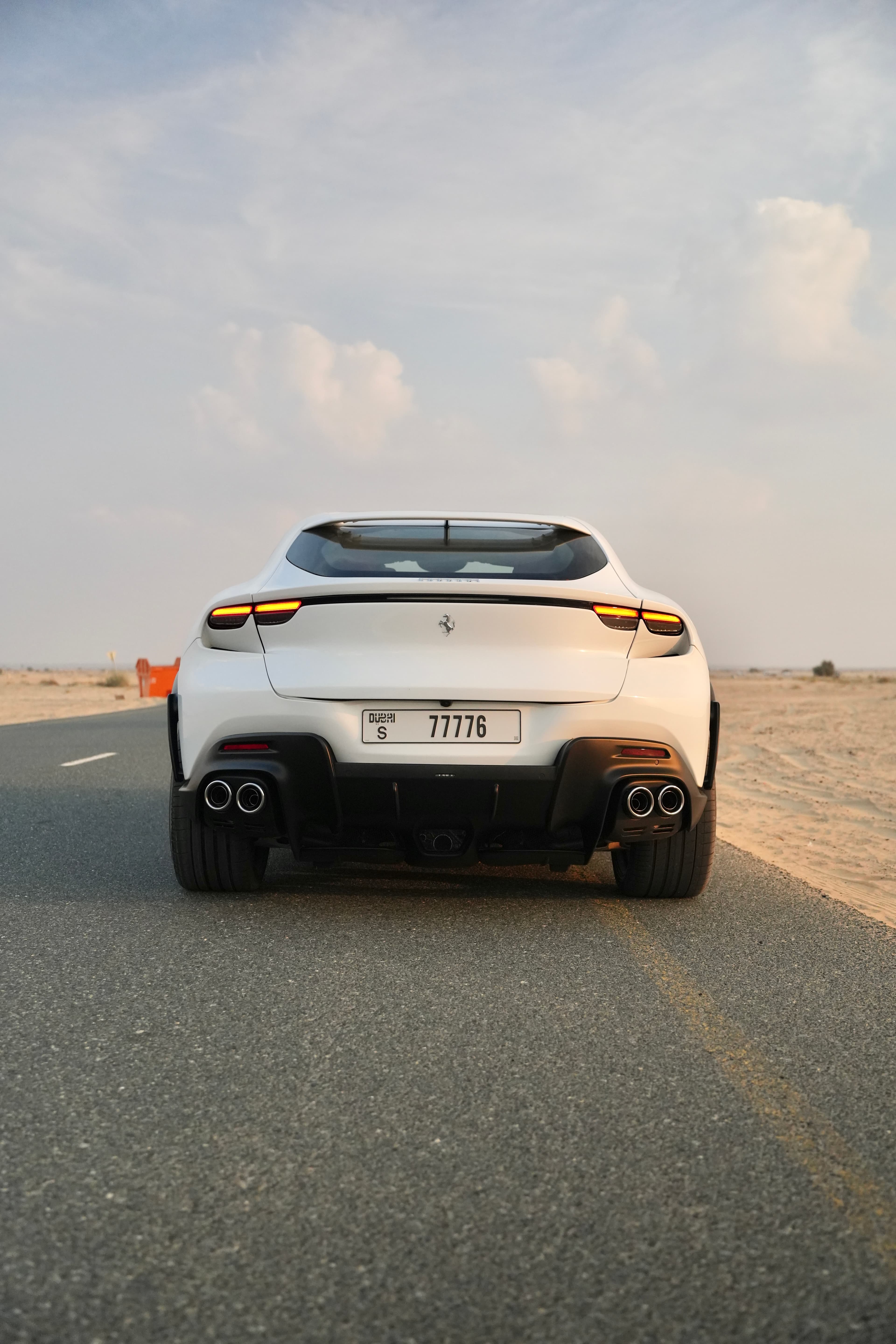 FErrari Purosangue 2024 rental Dubai