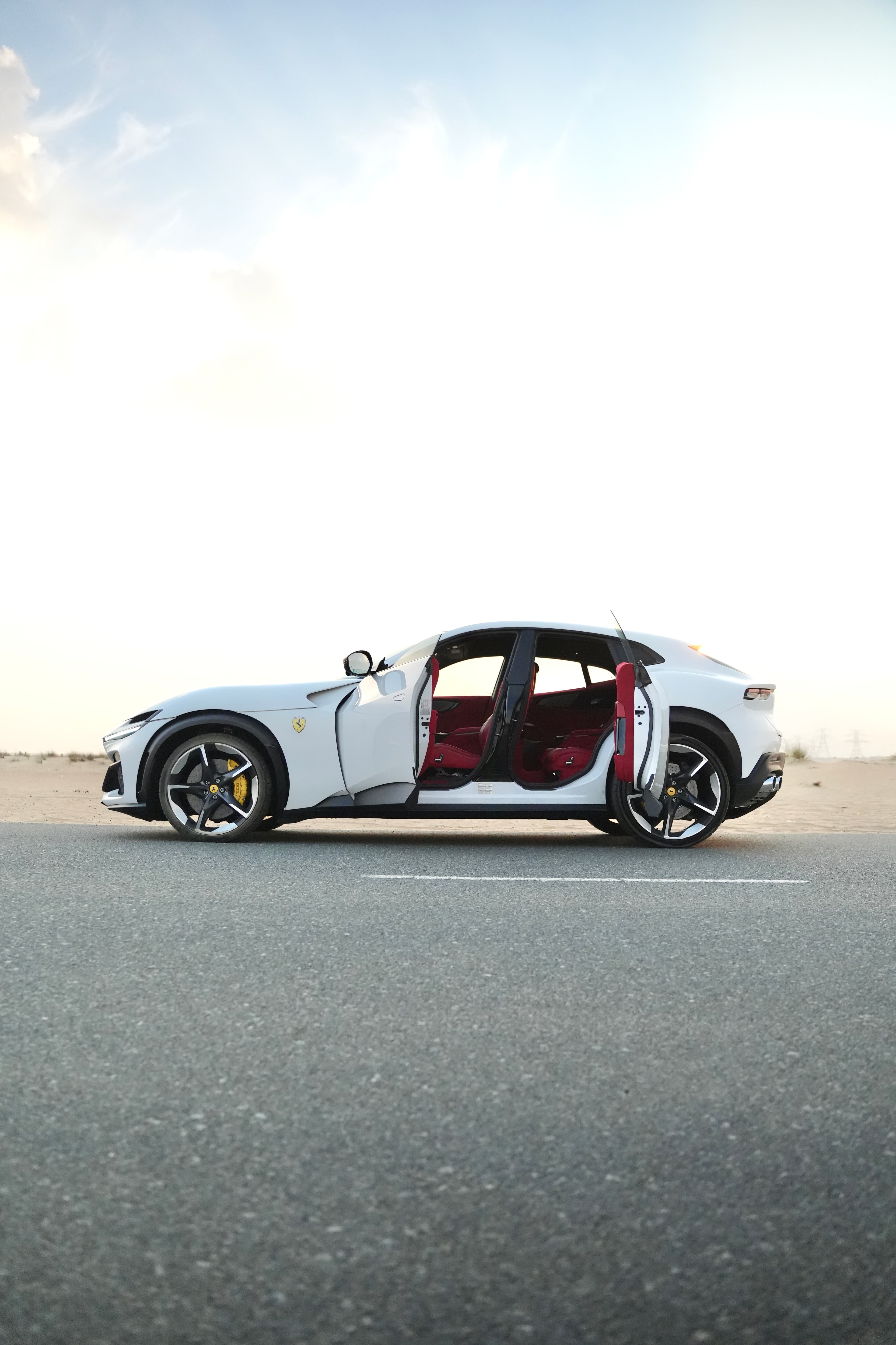FErrari Purosangue 2024 rental Dubai