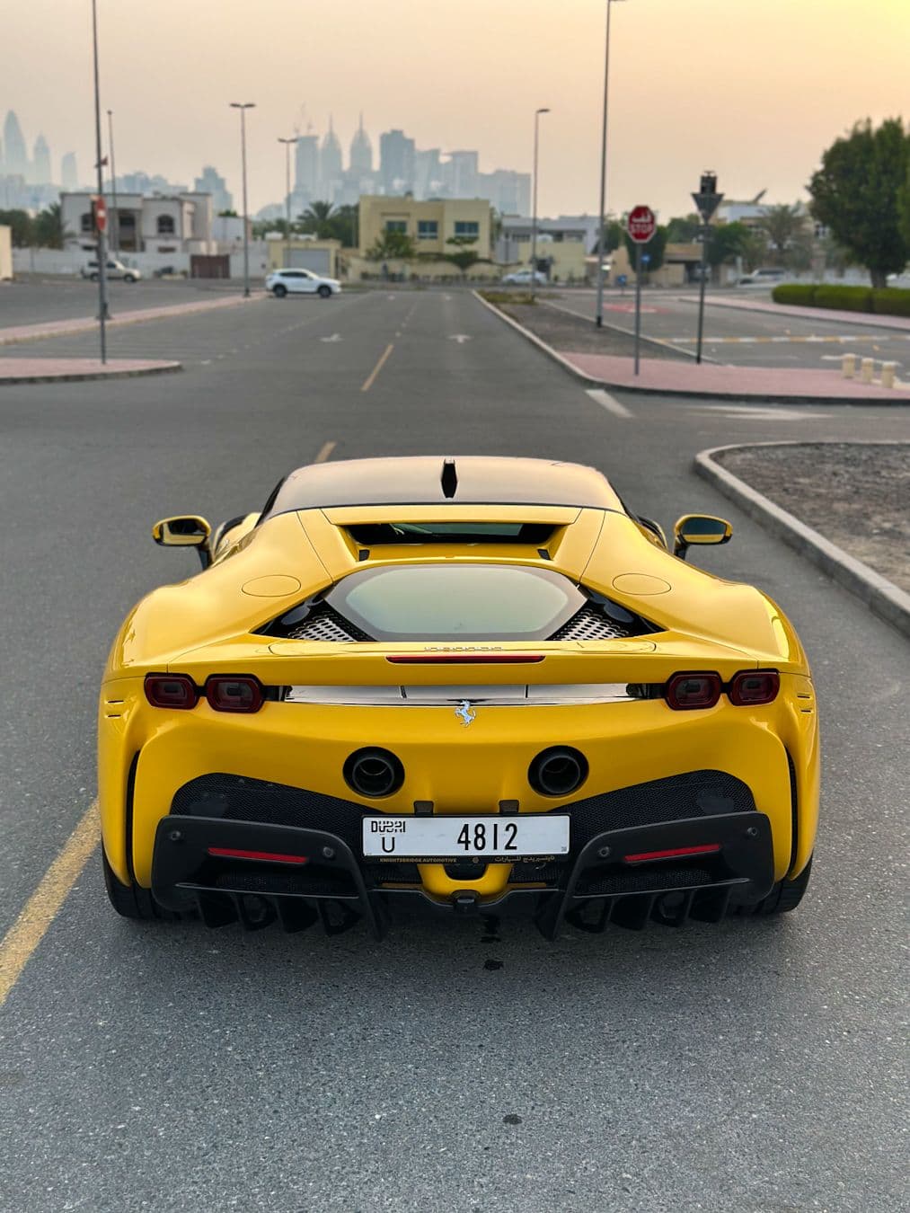 FErrari SF90 Stradale 2021 rental Dubai