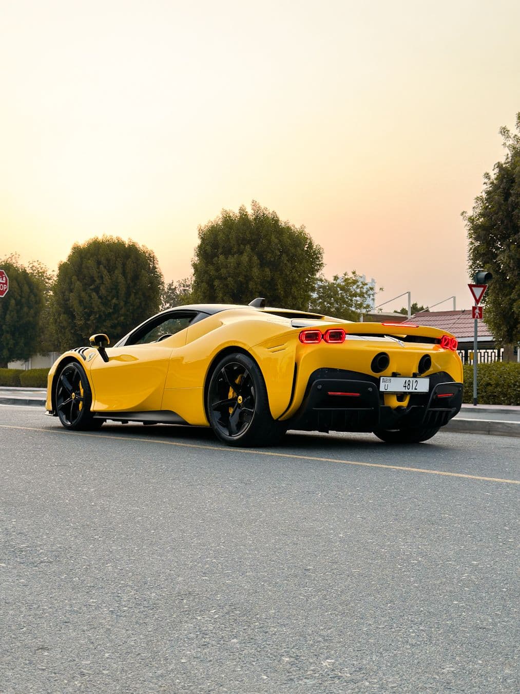 FErrari SF90 Stradale 2021 rental Dubai