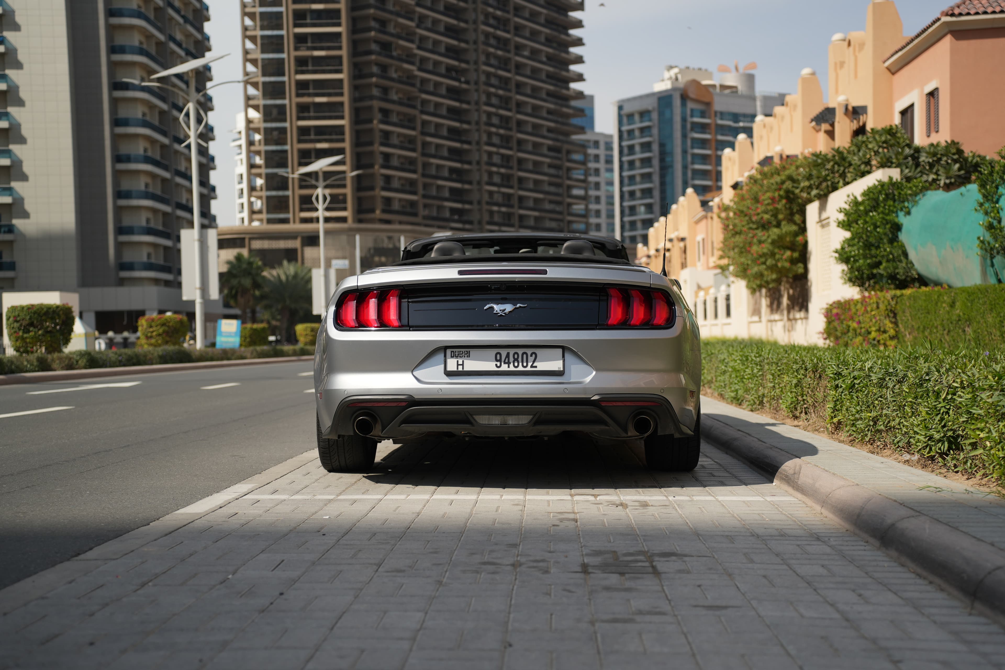 FOrd Mustang Convertible 2023 rental Dubai