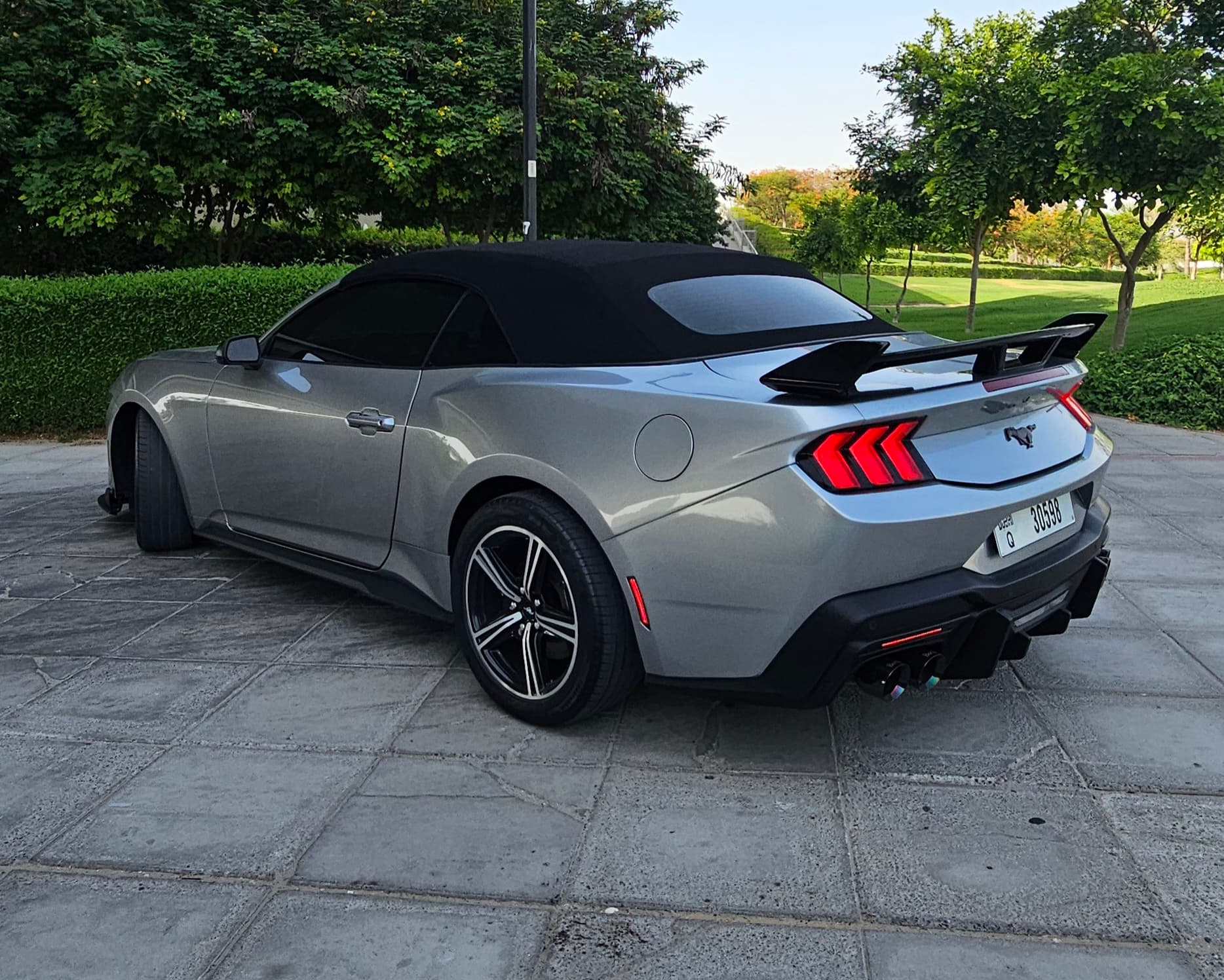 FOrd Mustang DarkHorse Convertible 2025 rental Dubai