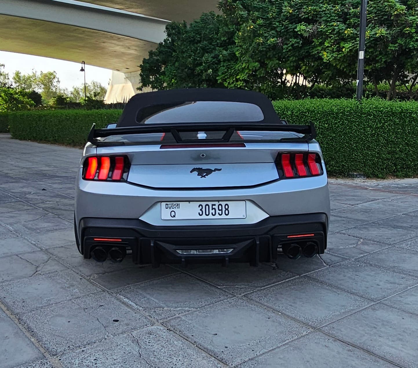 FOrd Mustang DarkHorse Convertible 2025 rental Dubai