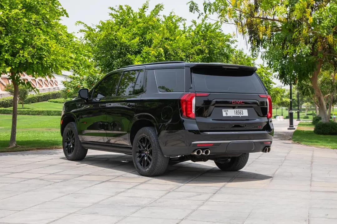 GMC YUKON AT4 () Black 2023 rental Dubai