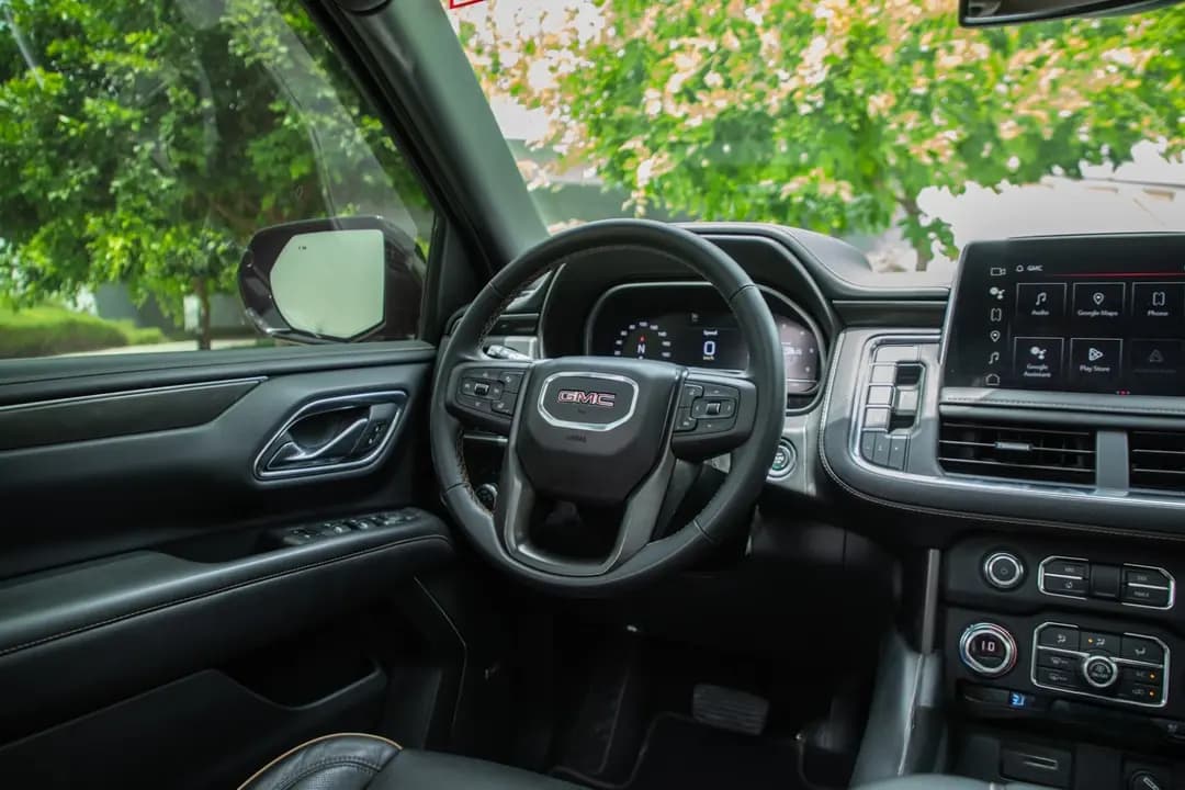 GMC YUKON AT4 () Black 2023 rental Dubai