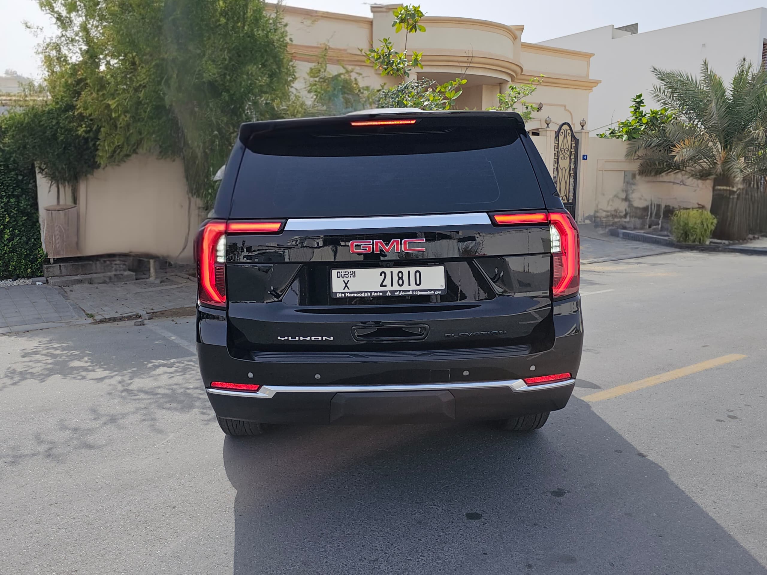 GMC Yukon Elevation 2025 rental Dubai