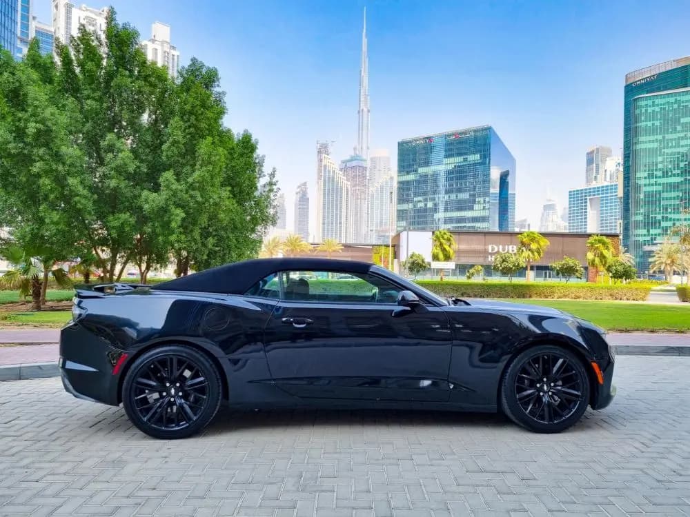 CHevrolet CAMARO SS V8 () Black 2021 rental Dubai
