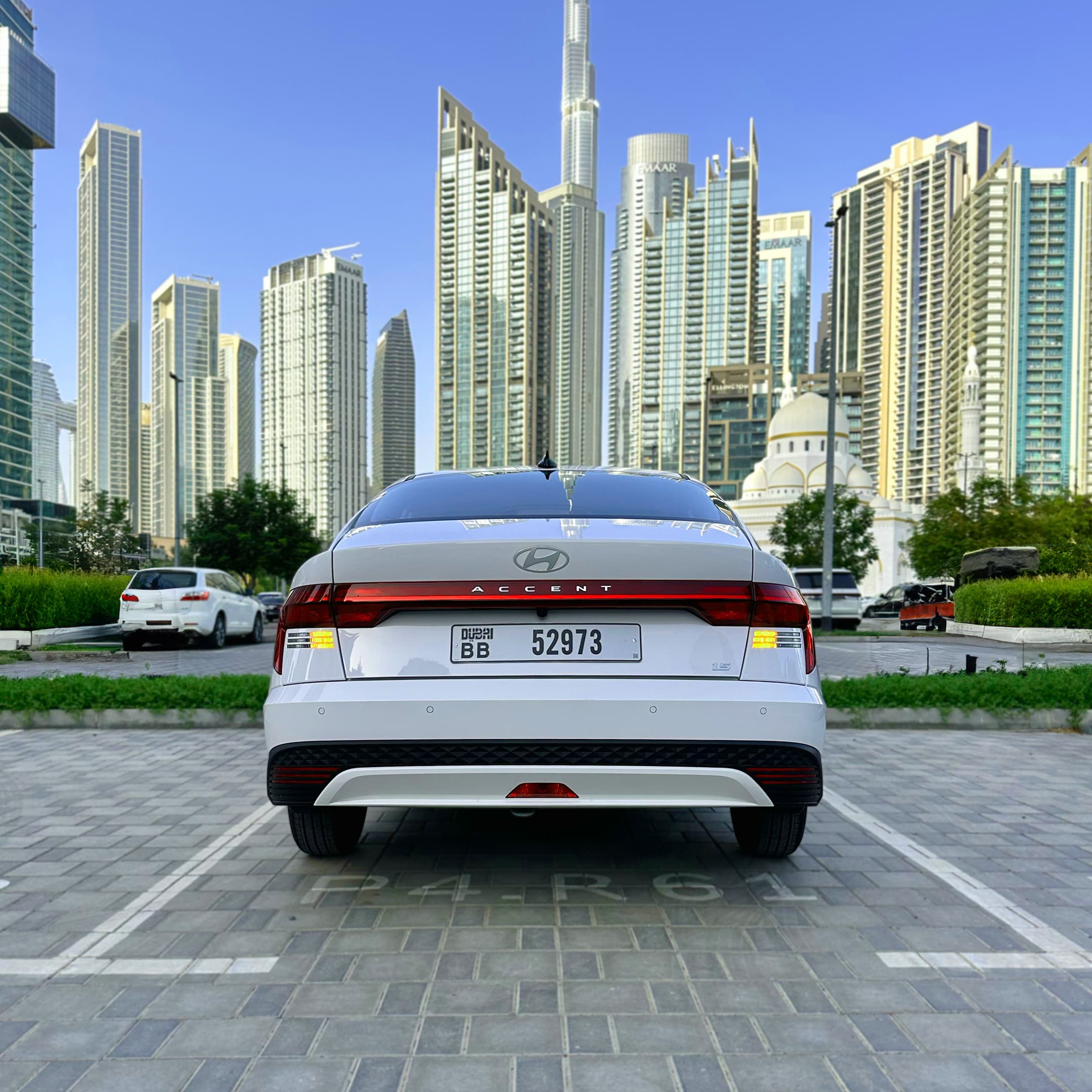 HYundai Accent 2025 rental Dubai