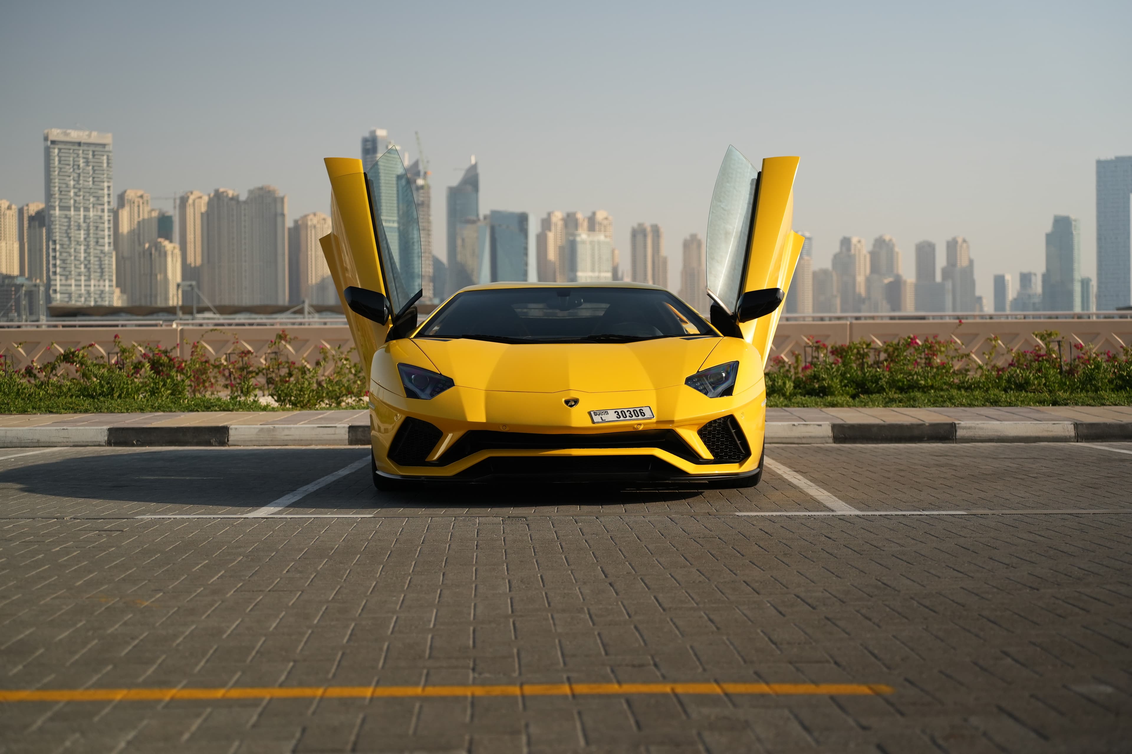 LAmborghini Aventador 2021 rental Dubai