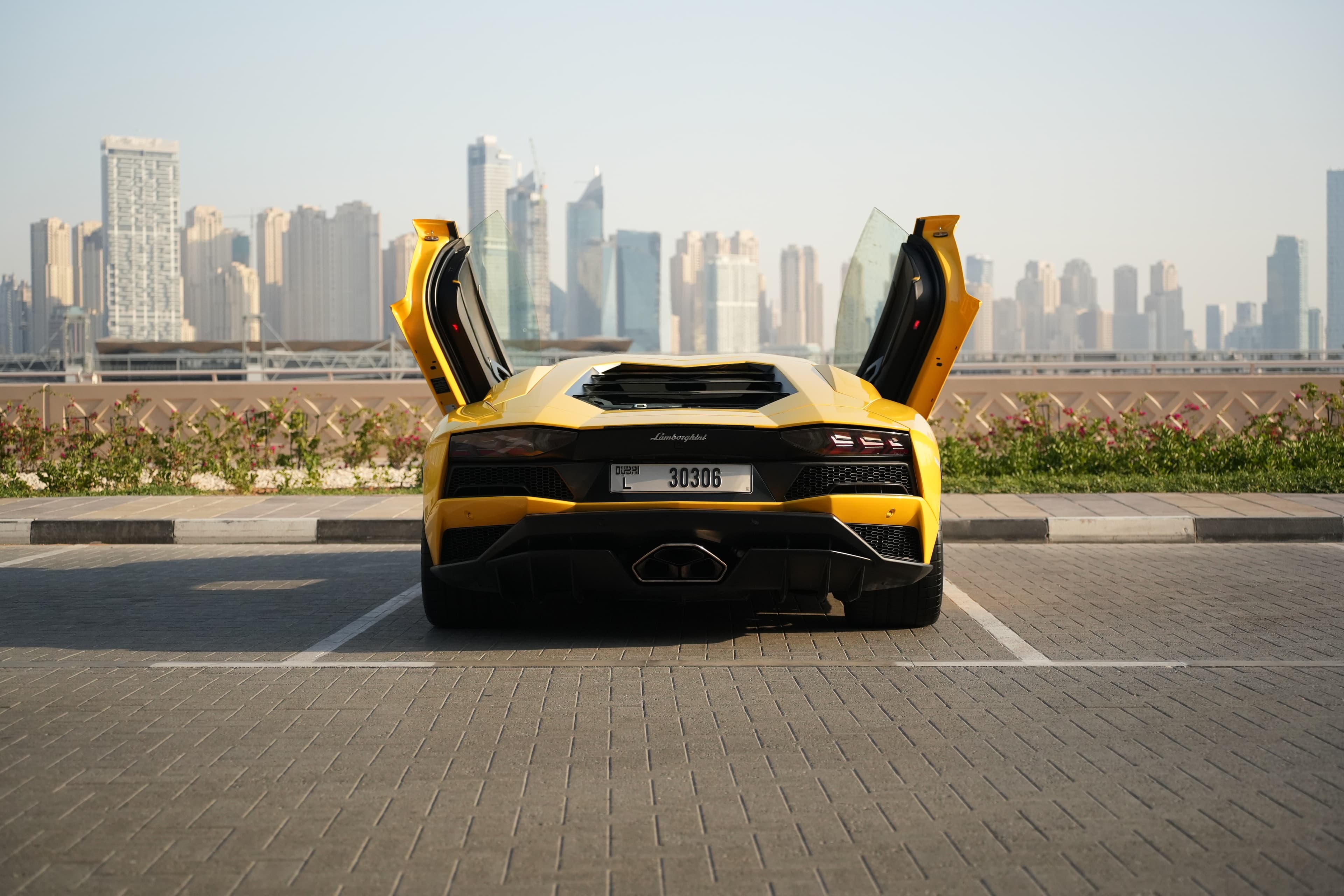 LAmborghini Aventador 2021 rental Dubai
